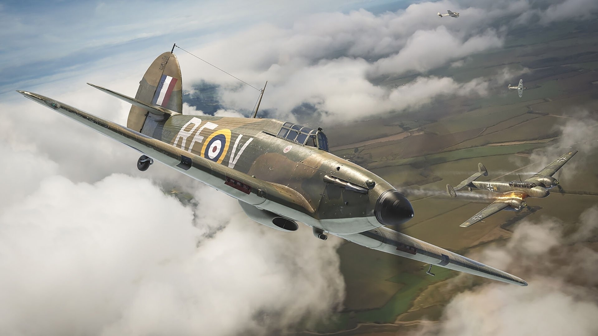 Hawker Hurricane HD Wallpaper 1920x1080