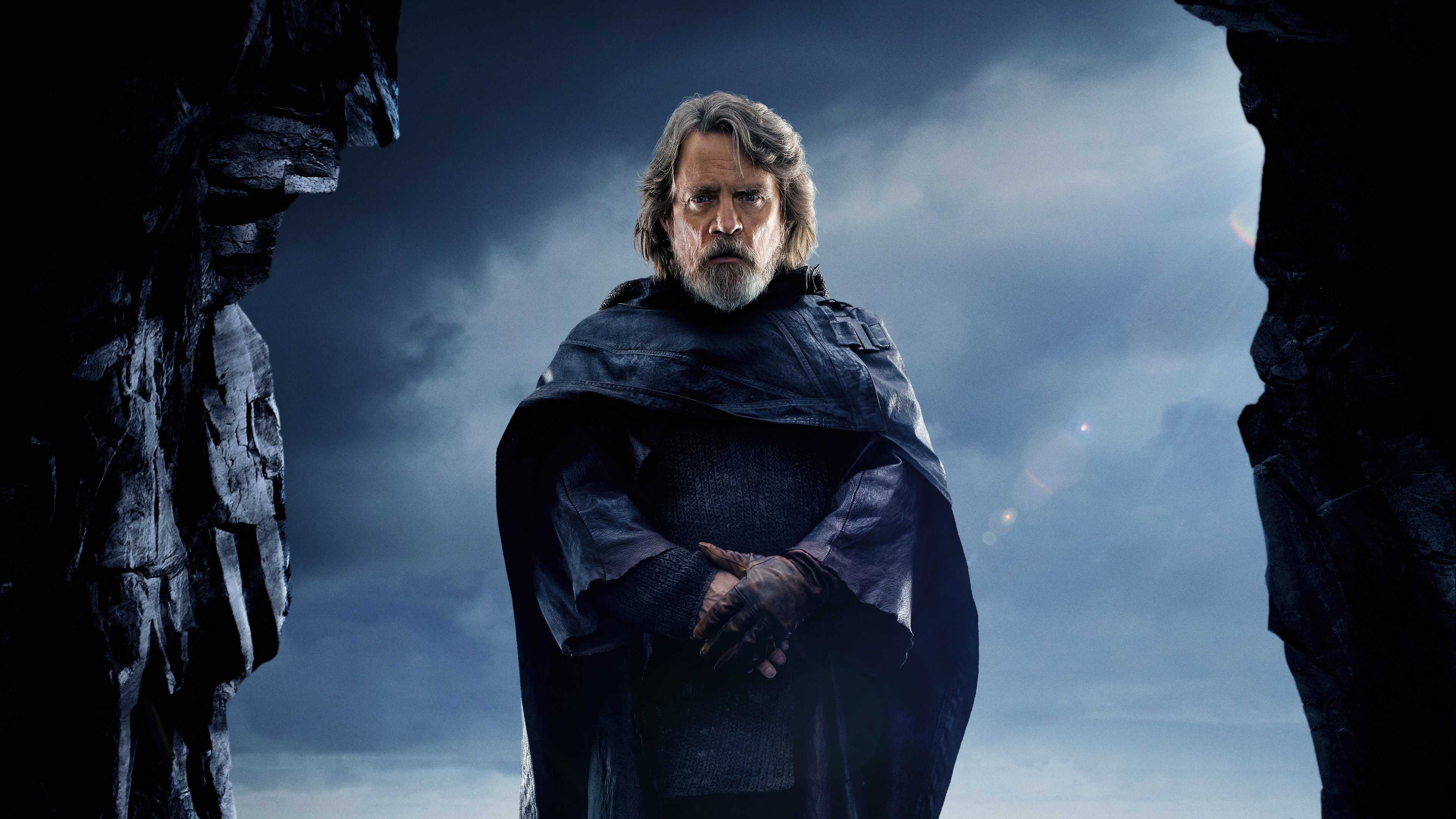 The Last Jedi, Luke Skywalker Wallpaper, 3840x2160 4K Desktop