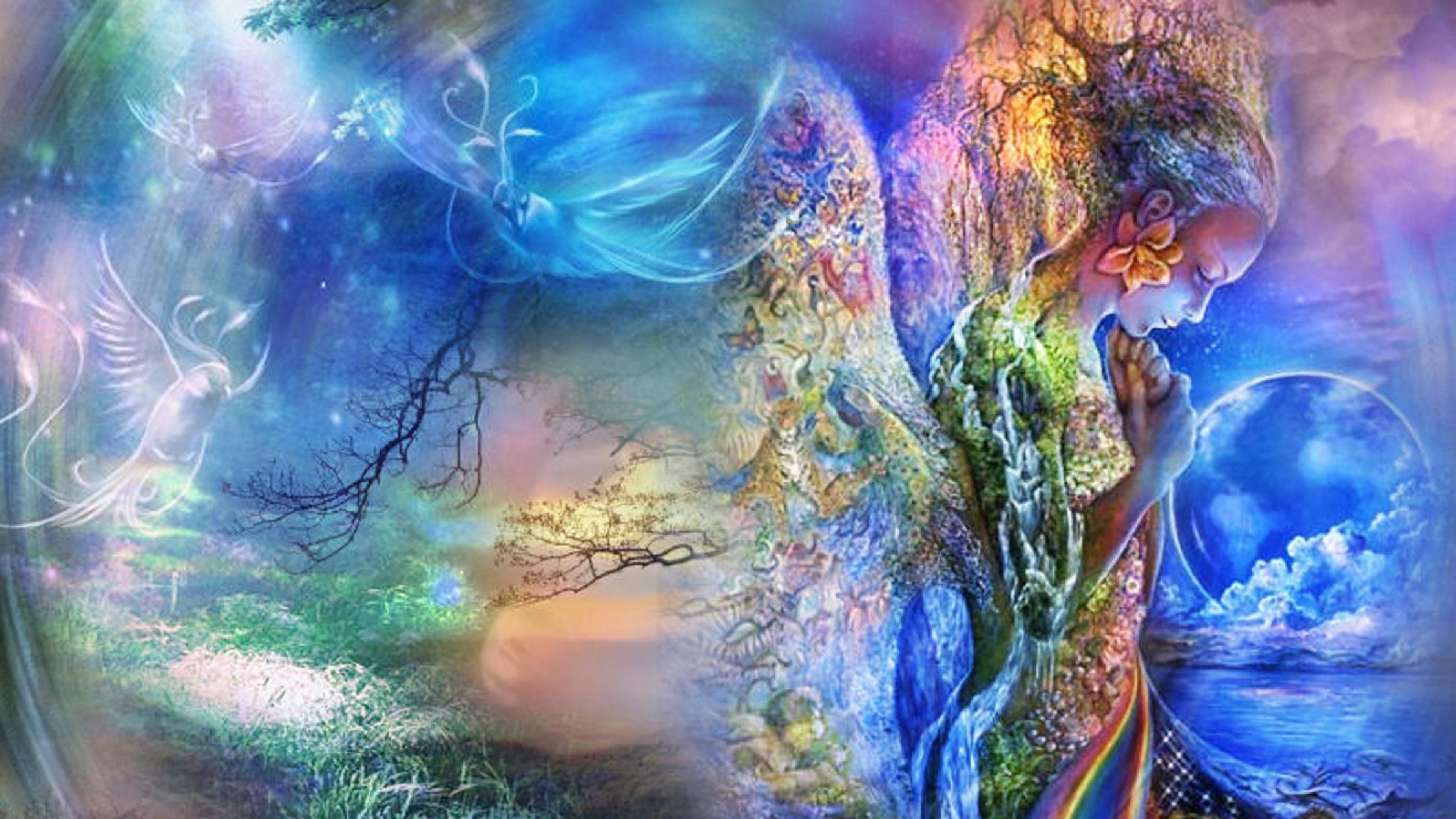 Josephine Wall, New timelines, Artistic inspiration, Visual storytelling, 3840x2160 4K Desktop