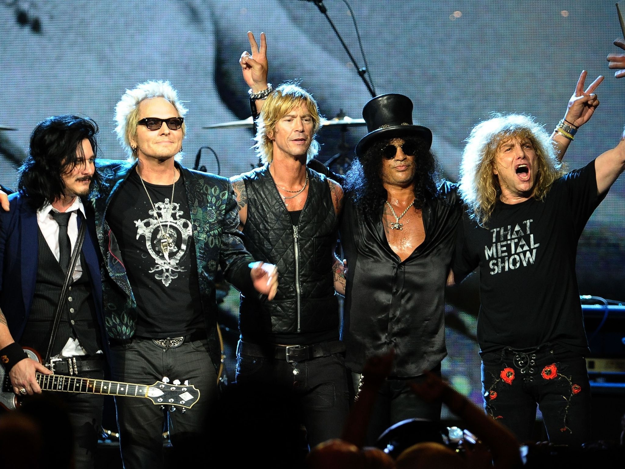 Rock N’Roll Hall Ceremony, Guns N' Roses Wallpaper, 2050x1540 HD Desktop