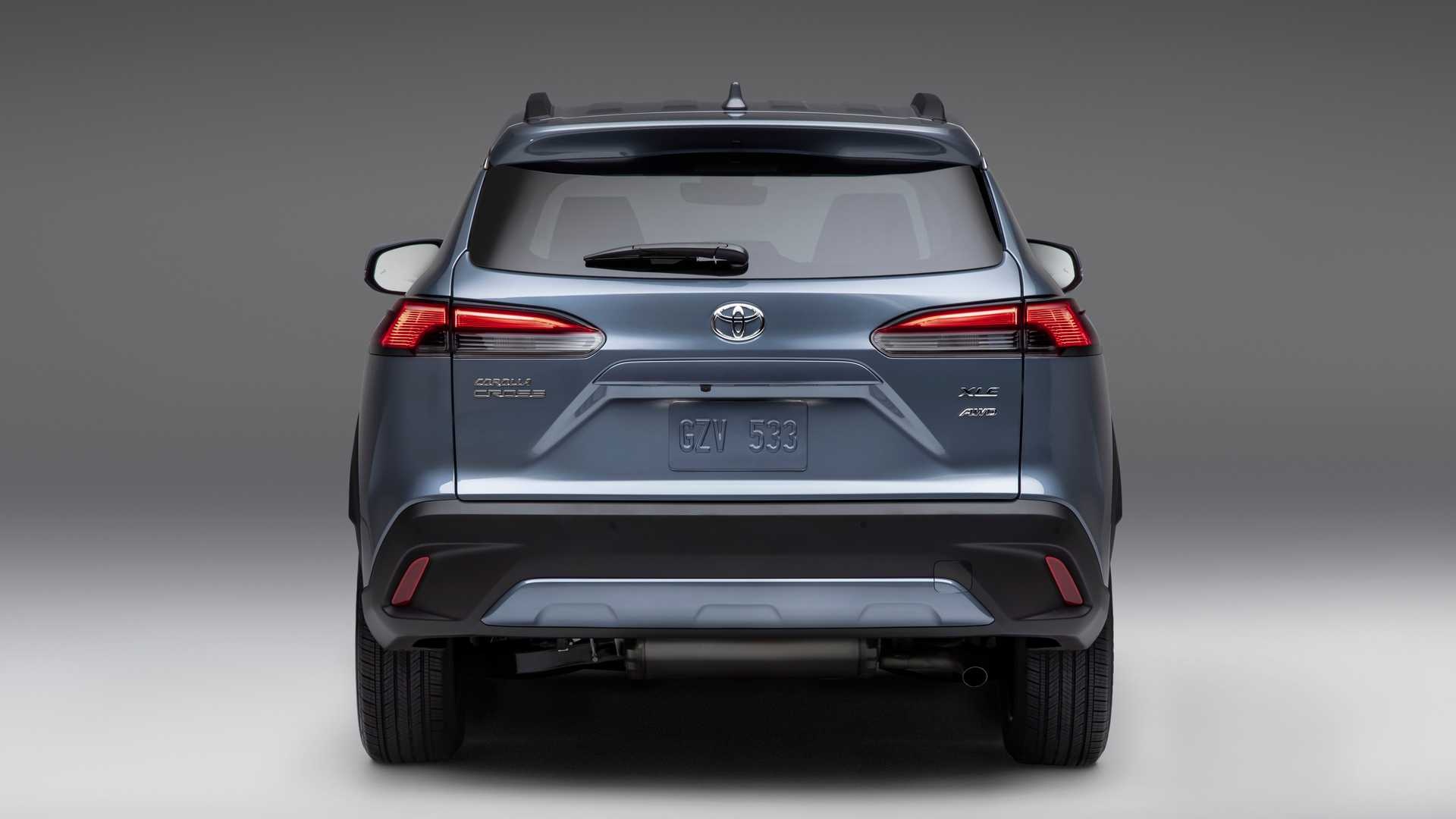 2021 Model Rear View, Toyota Corolla Cross Wallpaper, 1920x1080 Full HD Desktop