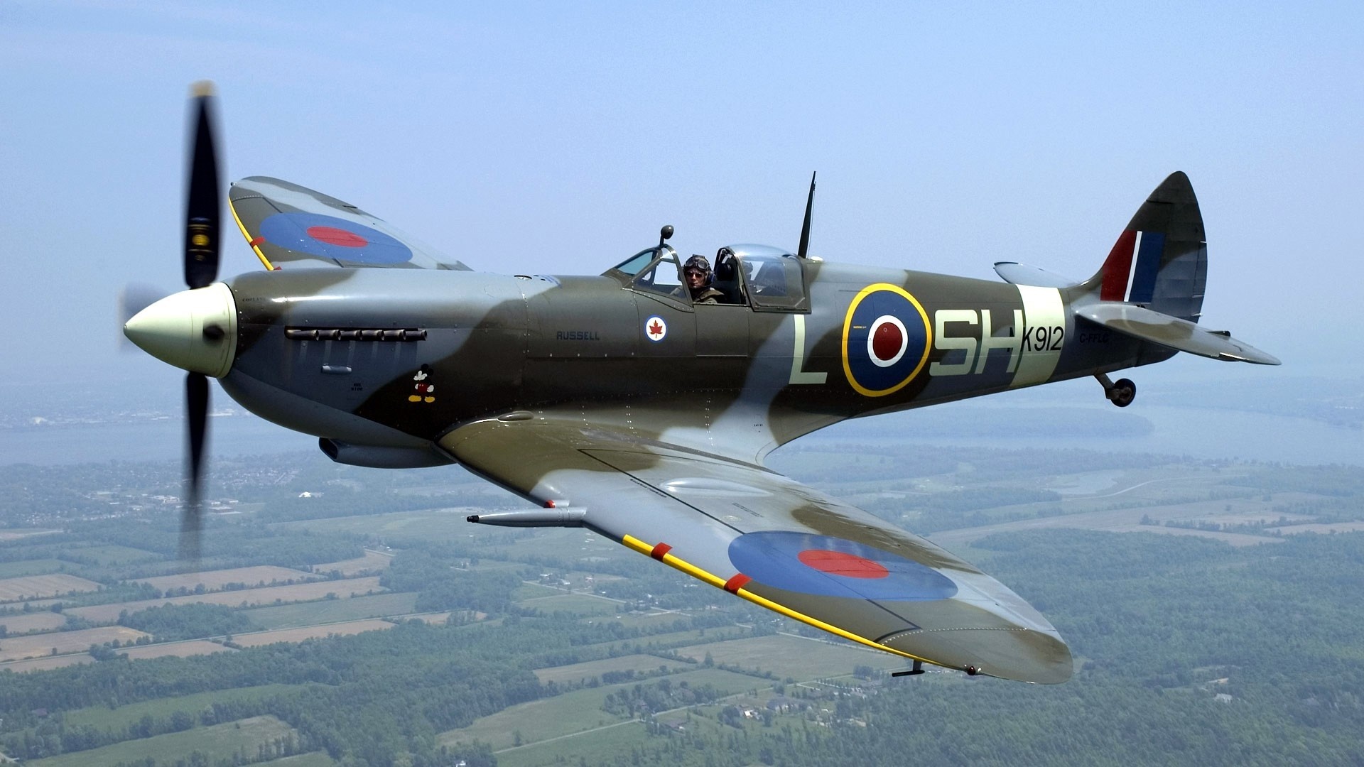 Supermarine Spitfire, Air superiority, HD wallpapers, 1920x1080 Full HD Desktop