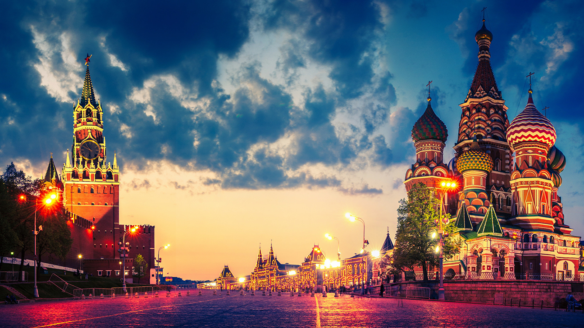 Red Square, Iconic landmark, Historical significance, Travels, 1920x1080 Full HD Desktop