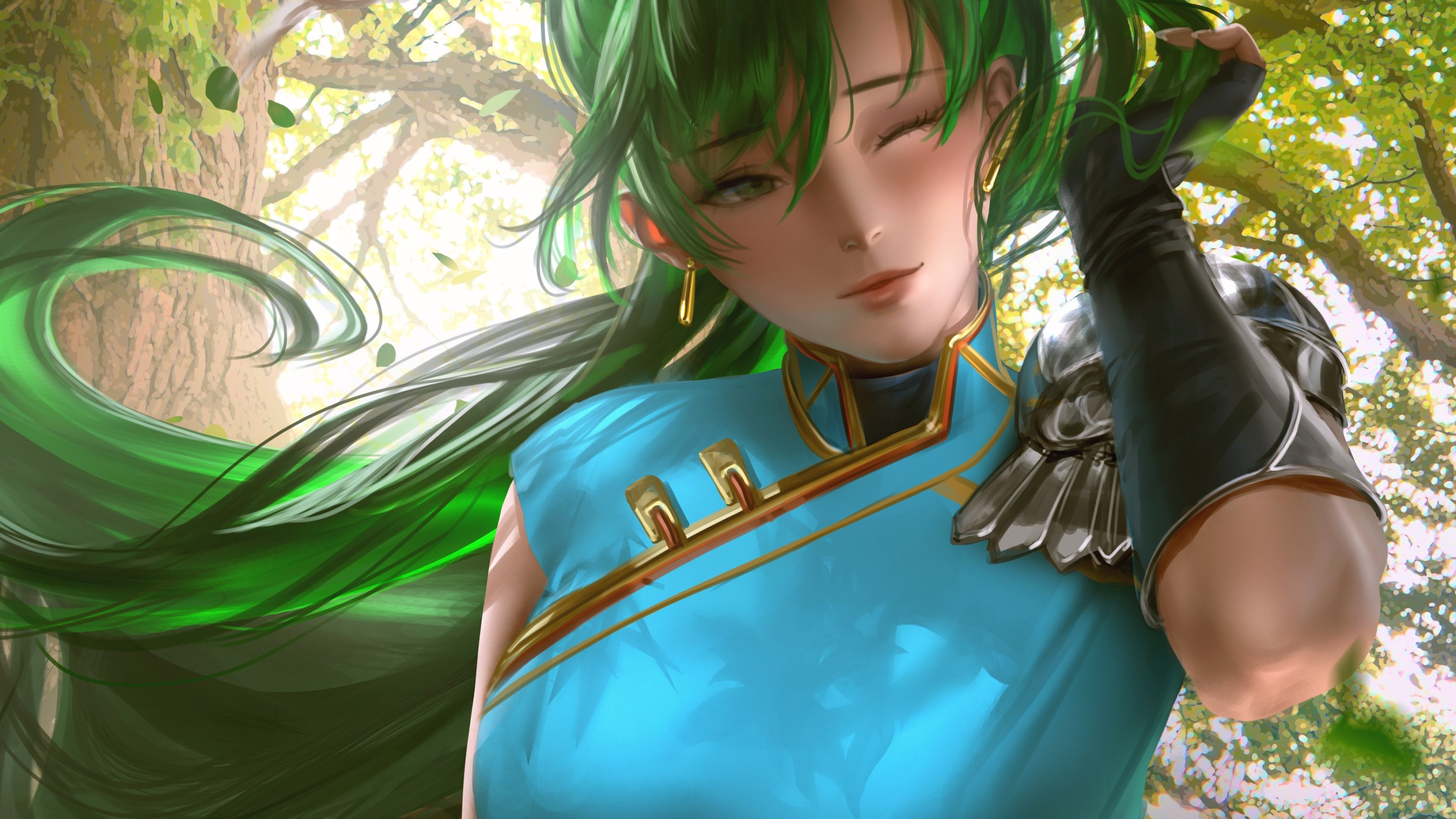 Lyn Fire Emblem Heroes, Stunning wallpaper, Emblem Heroes' warrior, Legendary Balenta, 3840x2160 4K Desktop