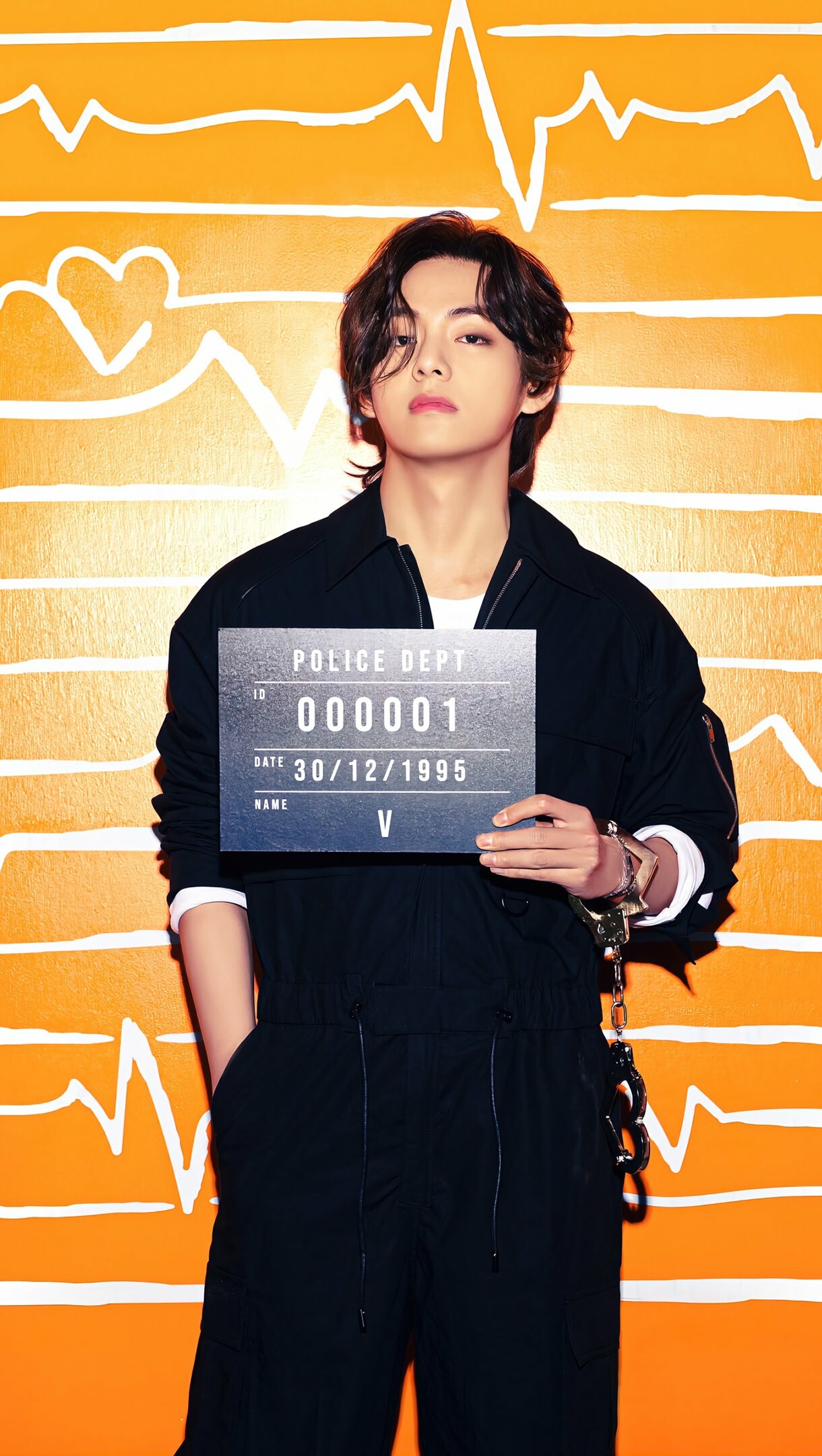 V (BTS), Music, V from BTS Butter, Ultra HD, 1220x2160 HD Phone