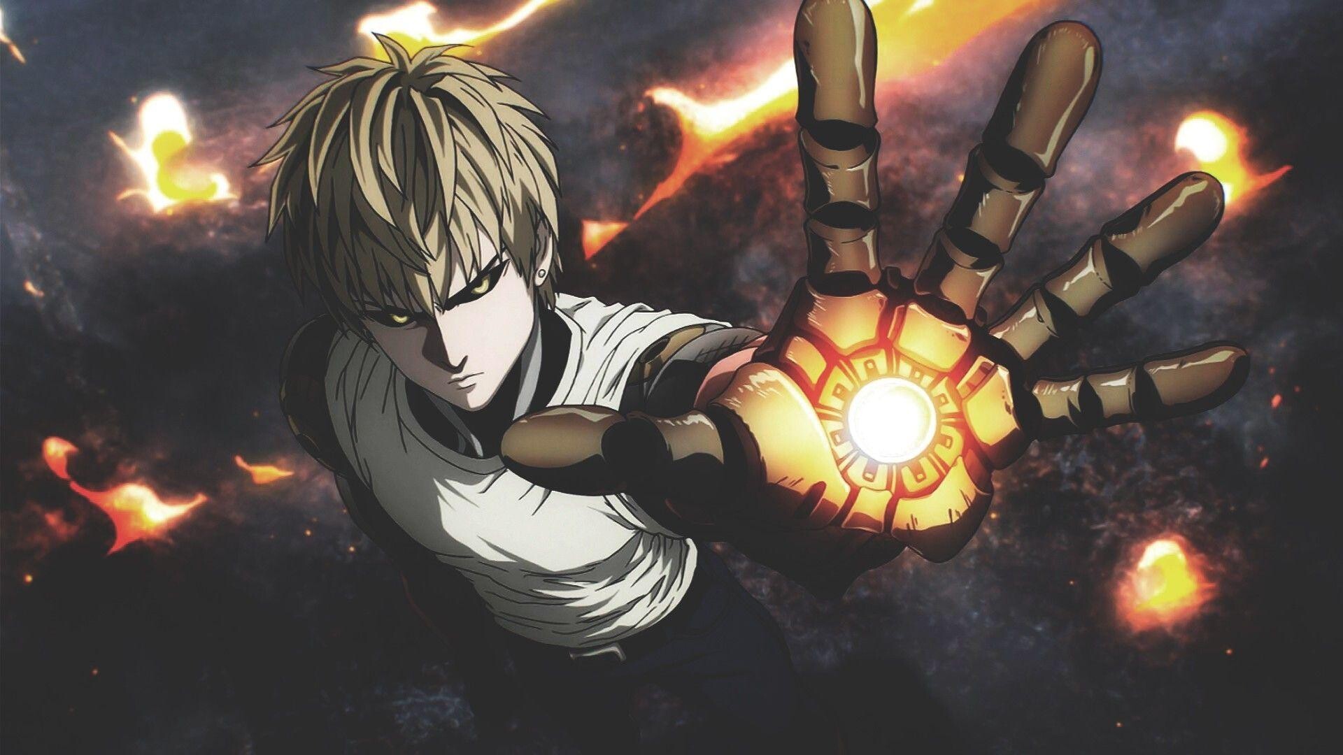 Genos, One Punch Man, Anime wallpapers, Characters, 1920x1080 Full HD Desktop