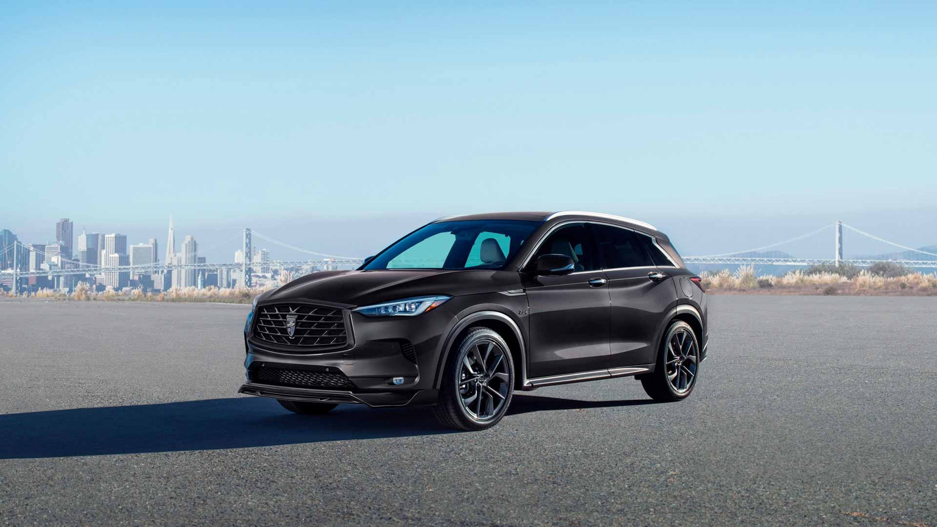 Infiniti QX50, Stylish body kit, Aggressive exterior, Enhanced performance, 1920x1080 Full HD Desktop