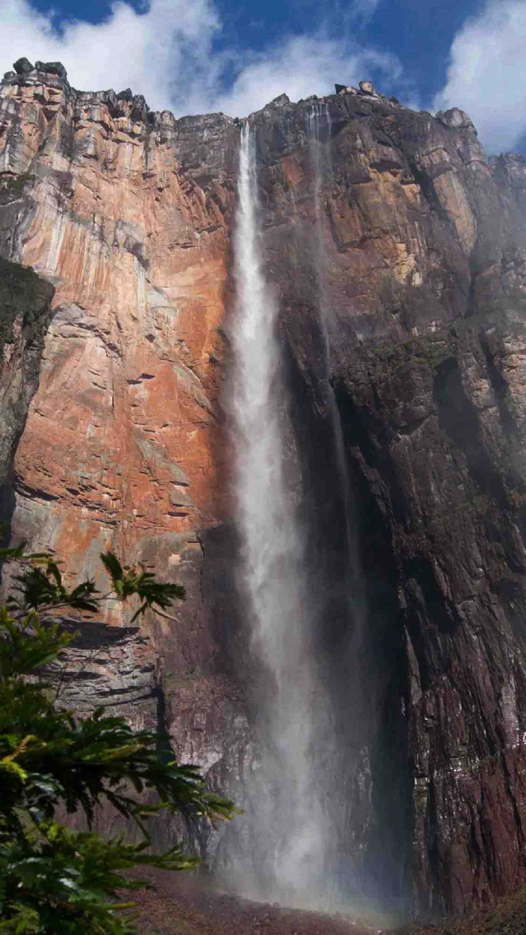 Angel Falls, HD desktop wallpaper, Scenic wonder, 1080x1920 Full HD Phone