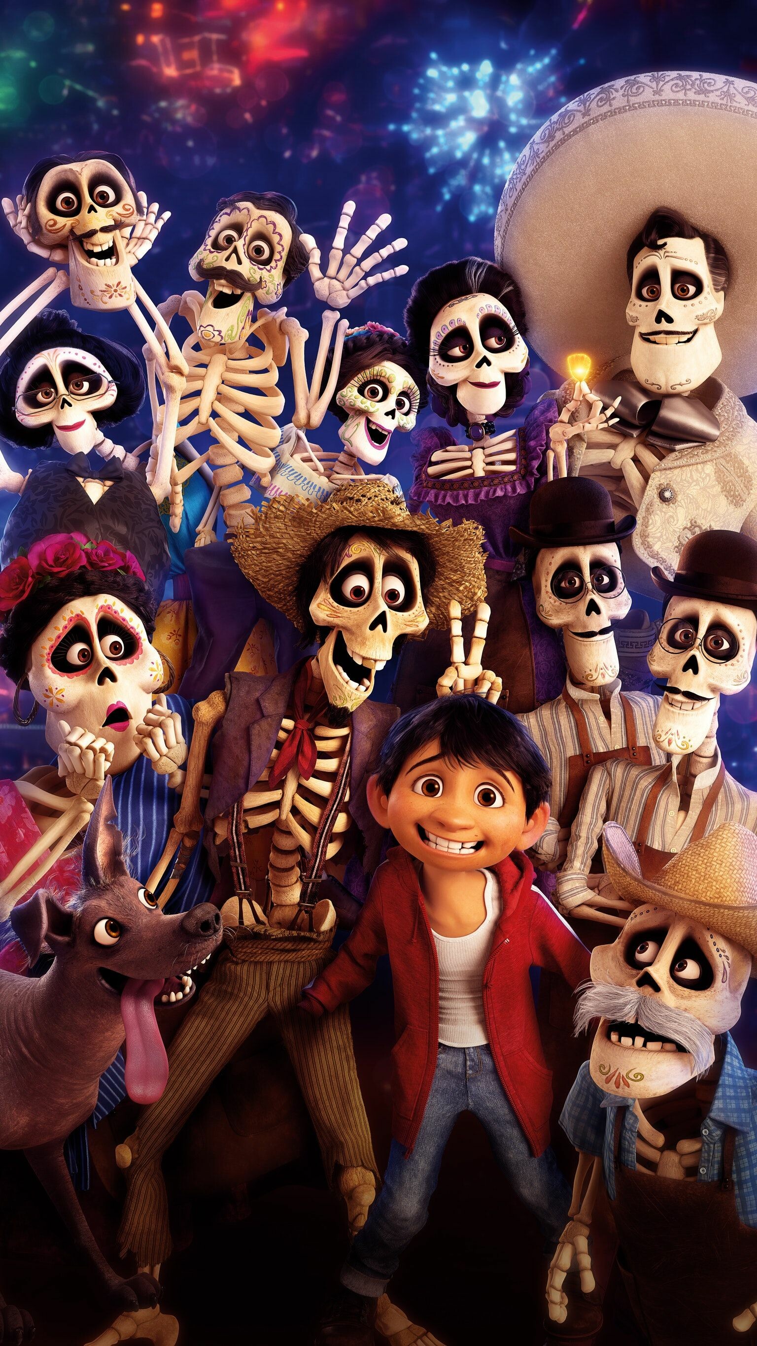 Coco 2017 phone wallpaper, Disney wallpaper, Movie posters, Disney Pixar, 1540x2740 HD Phone