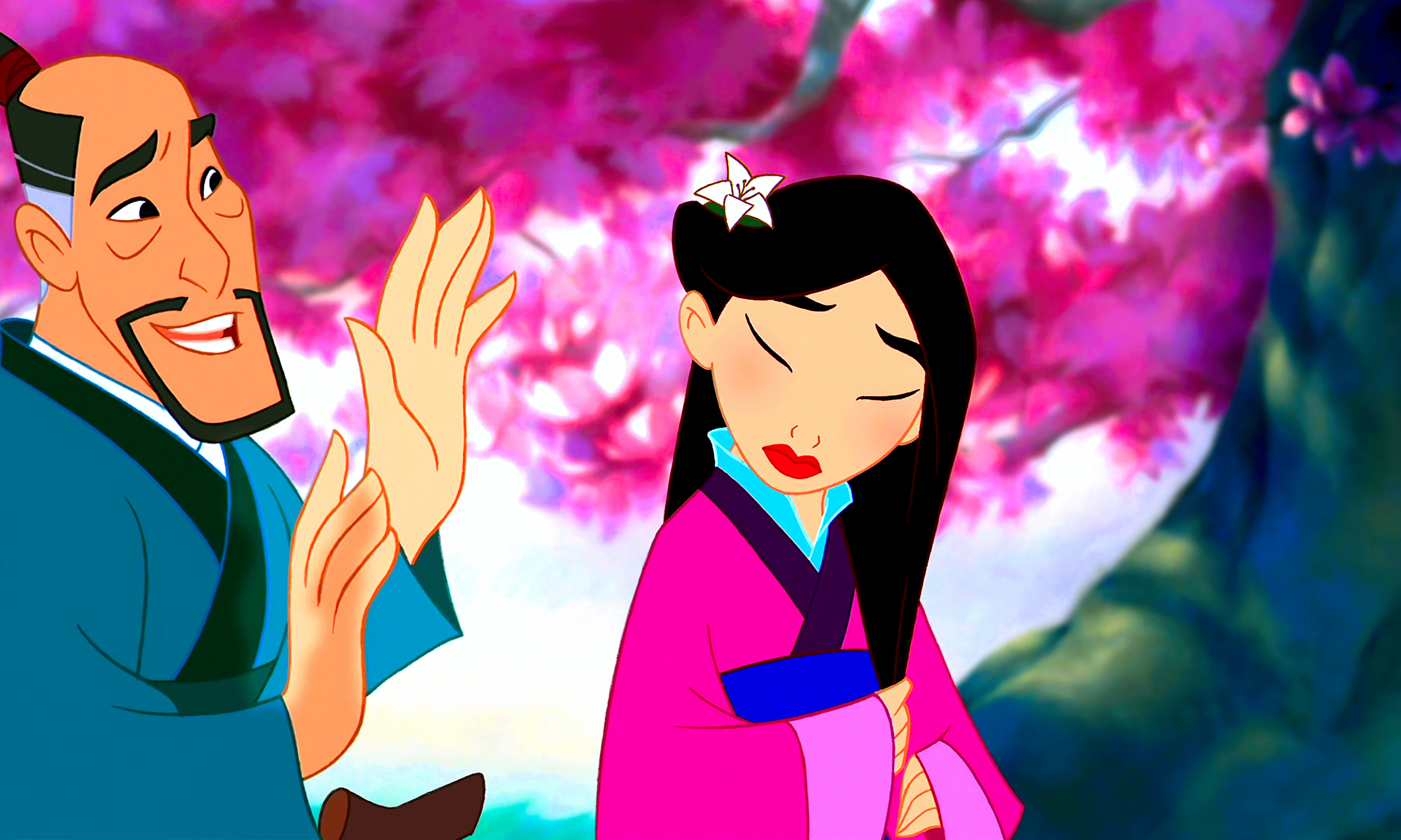 Fa Mulan, Walt Disney screencaps, Fa Zhou, Fa Mulan, 3060x1840 HD Desktop