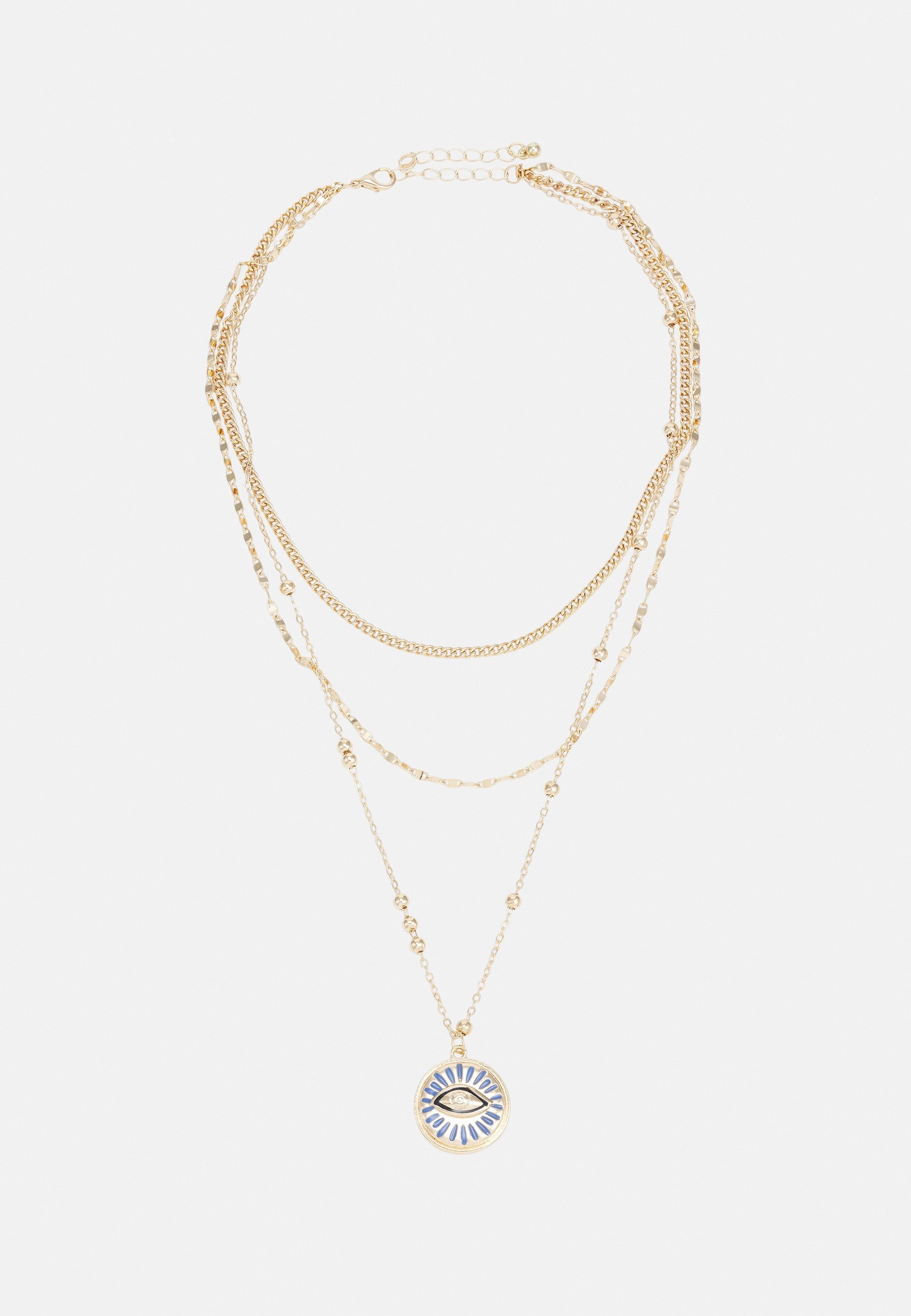 Only Onliva Pendant Necklace, Gold Coloured, Zalando UK, Medallion Necklace, 1810x2600 HD Phone