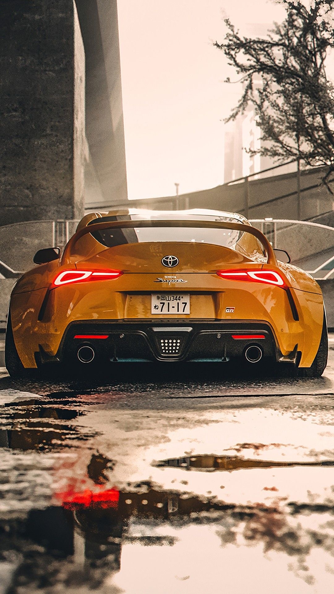 Toyota Supra, Sports Cars Wallpaper, 1080x1920 Full HD Phone