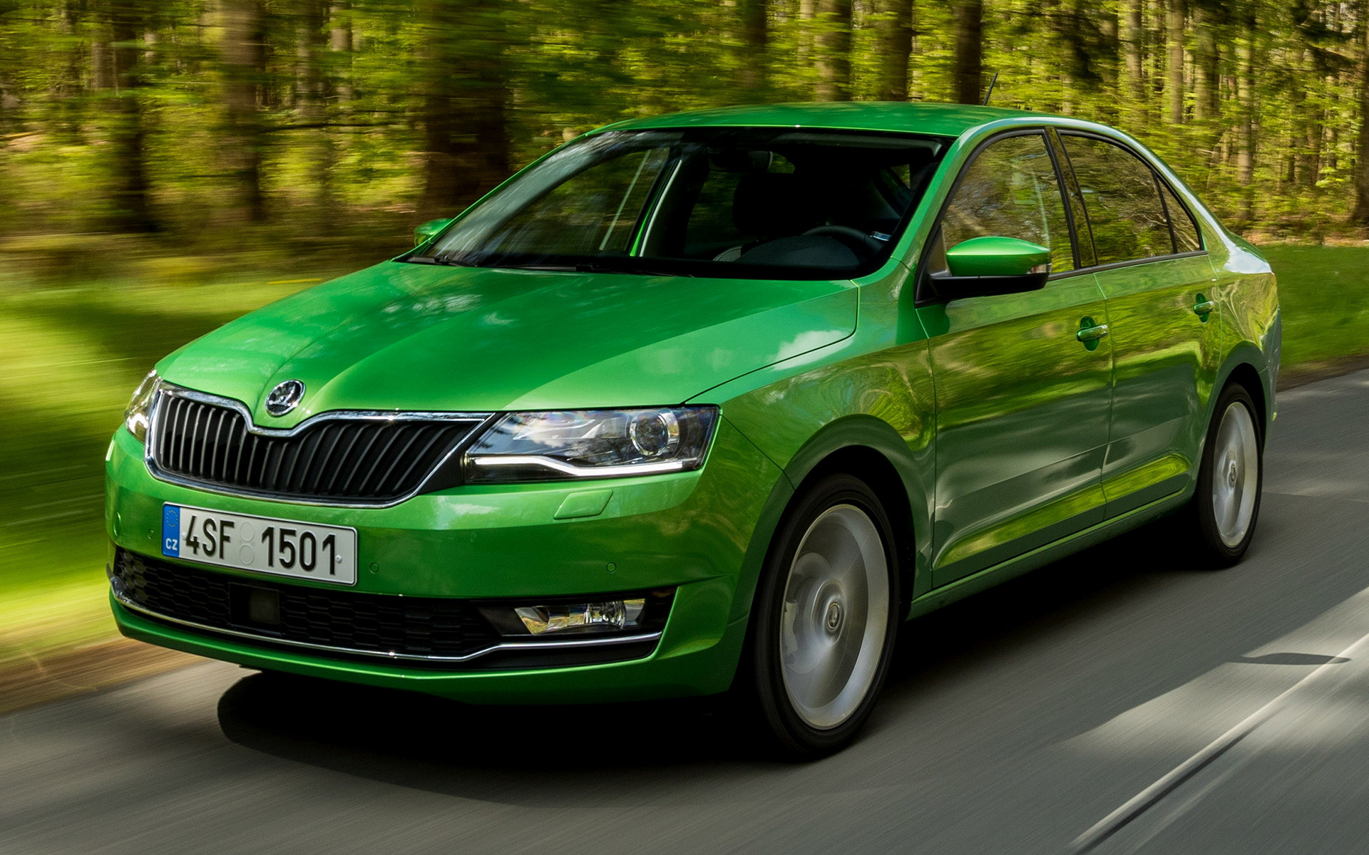 2017 Model, Skoda Rapid Wallpaper, 1920x1200 HD Desktop