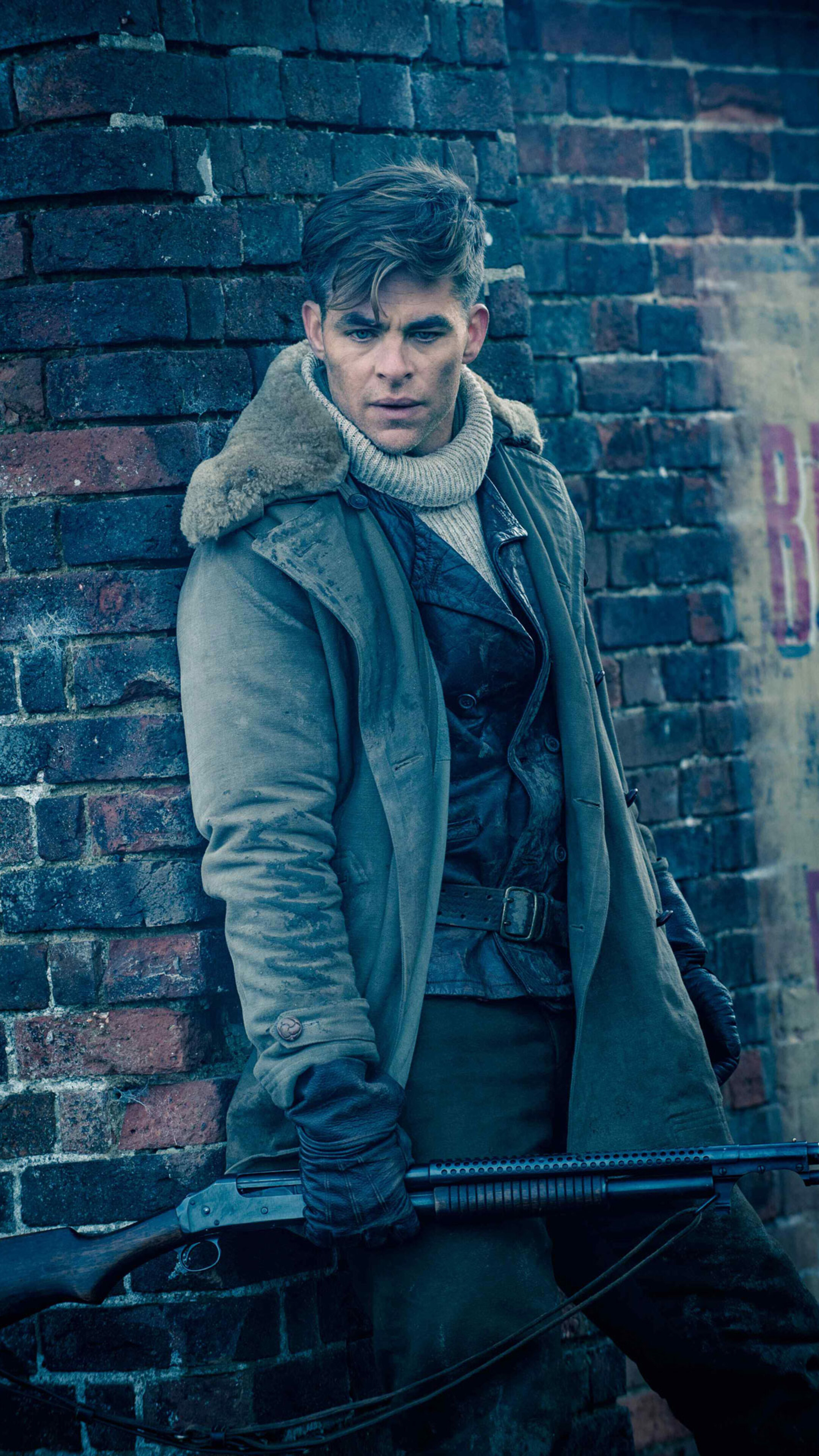 Chris Pine, Wonder Woman, Sony Xperia, Movies, 2160x3840 4K Phone