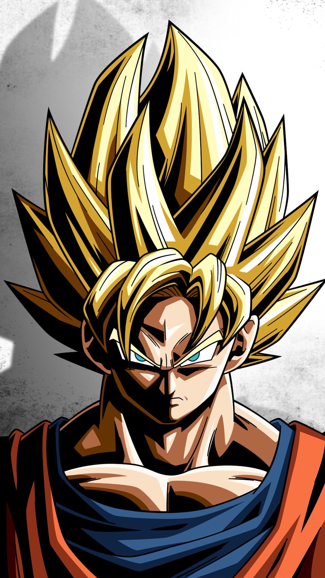 Goku phone wallpapers, Mobile backgrounds, Saiyan warrior, Iconic character, 1080x1920 Full HD Phone