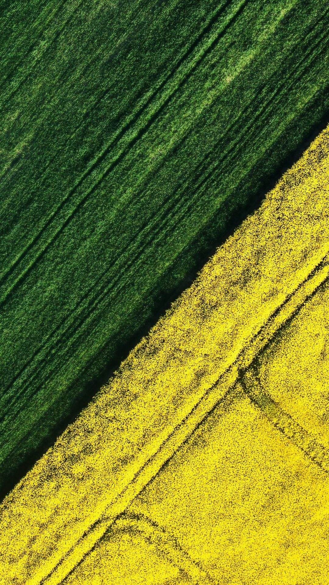 Aerial farm wallpapers, Bird's eye view, Farmland scenery, Countryside, 1080x1920 Full HD Phone