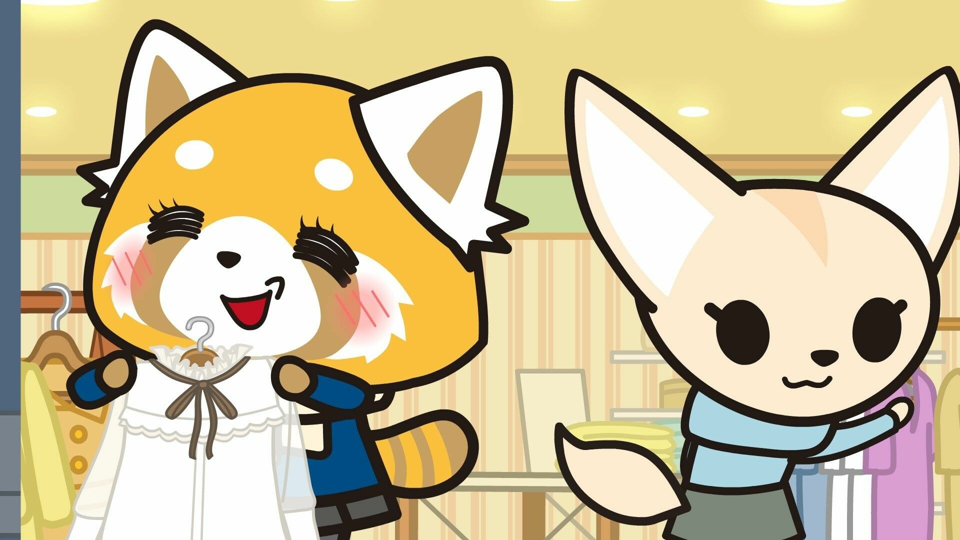 Aggretsuko, Cute bear drawings, Pokemon dragon, Hello Kitty, 1920x1080 Full HD Desktop