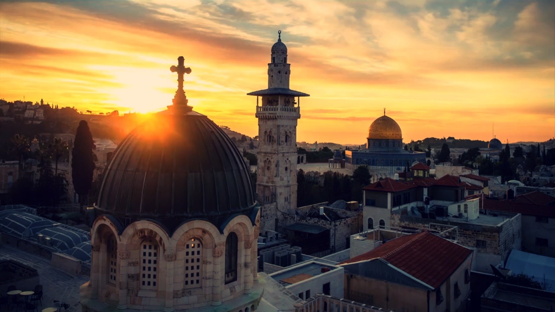 Jerusalem travels, Desktop wallpaper, Breathtaking city, Urban scenery, 1920x1080 Full HD Desktop