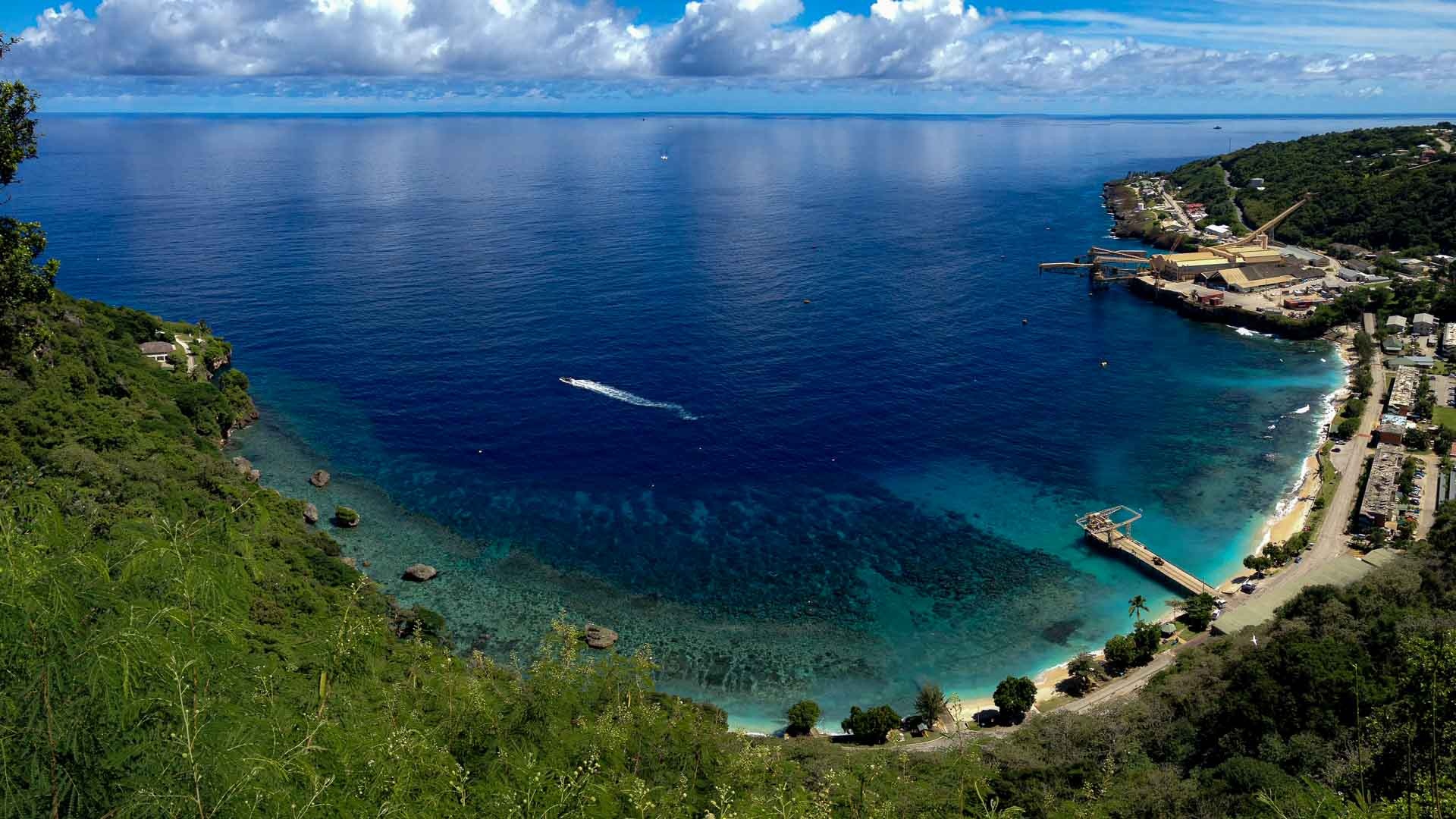 Flying Fish Cove natural wonder, Dive adventures, Immersive experience, 1920x1080 Full HD Desktop