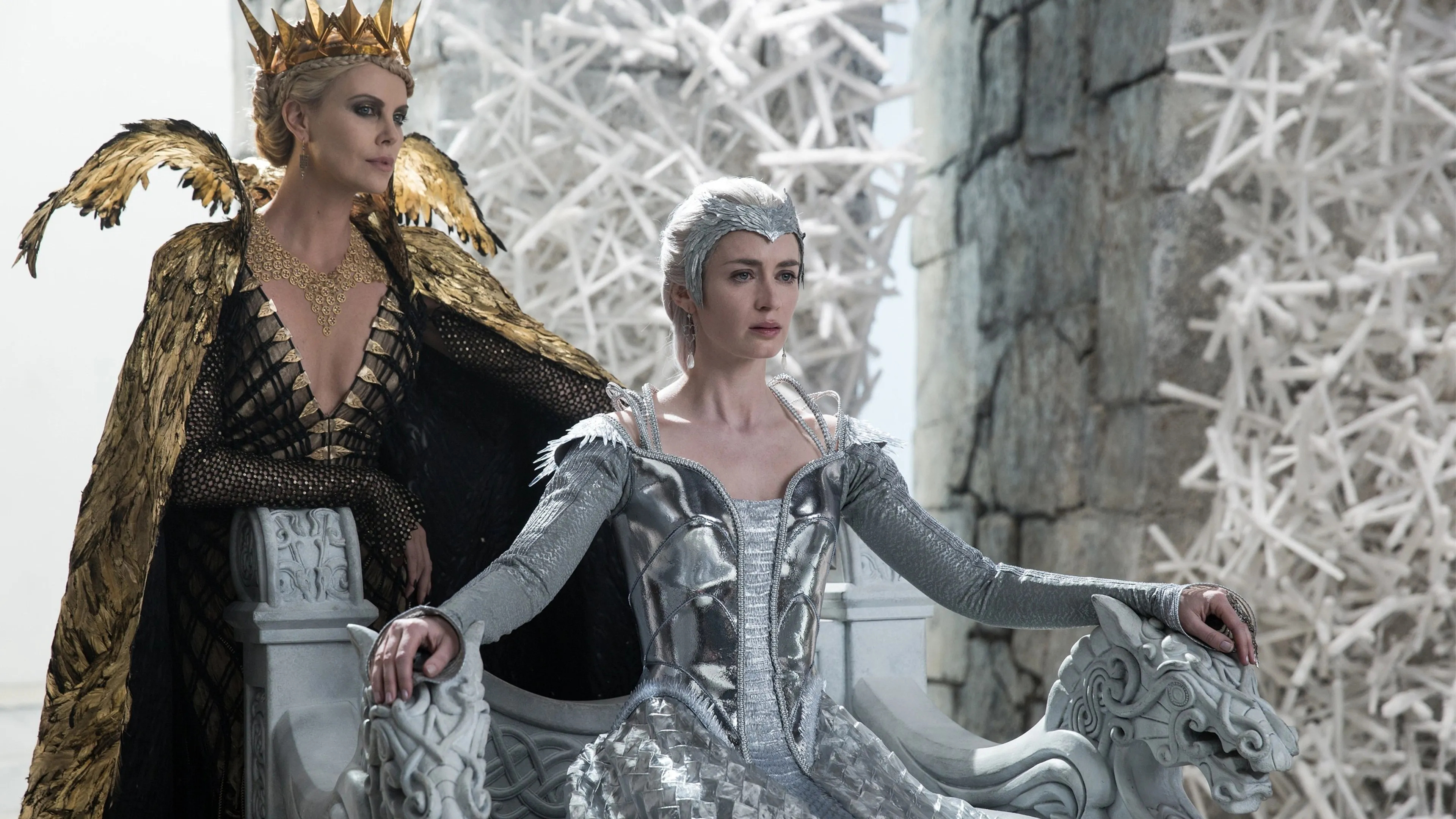 Emily Blunt, Queen Freya, The Huntsman sequel, Movie review, 3840x2160 4K Desktop