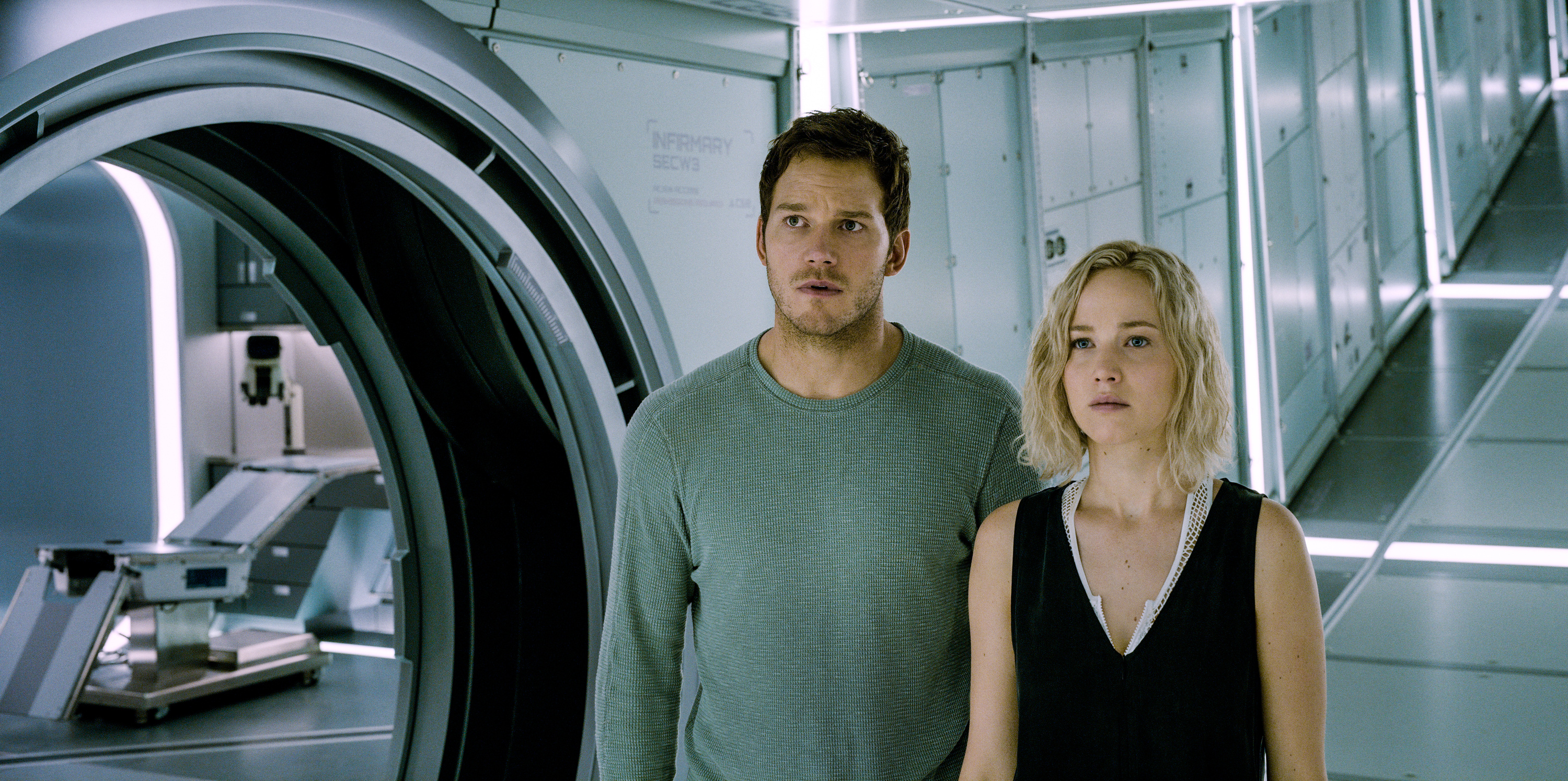 Passengers wallpapers, Movie HQ, 4K wallpapers, 3000x1500 Dual Screen Desktop