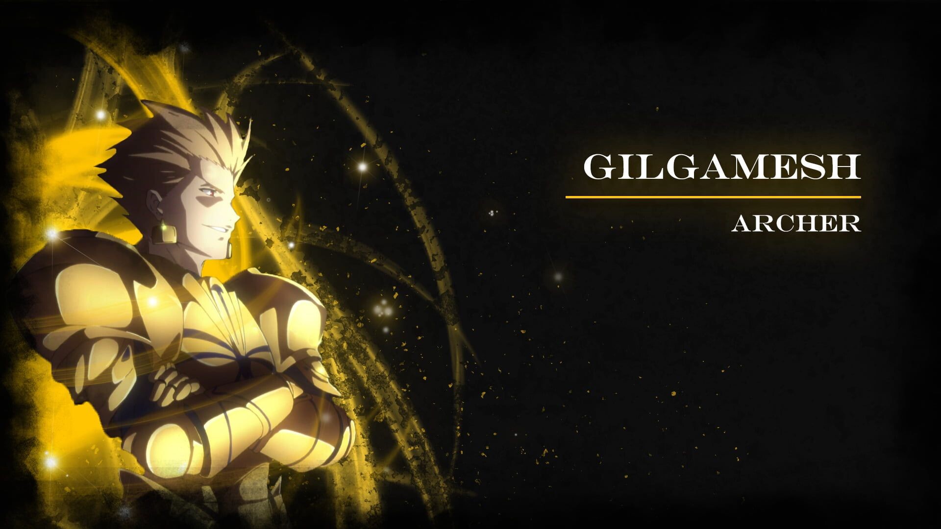 Gilgamesh, Archer class, Fate series, HD wallpaper, 1920x1080 Full HD Desktop