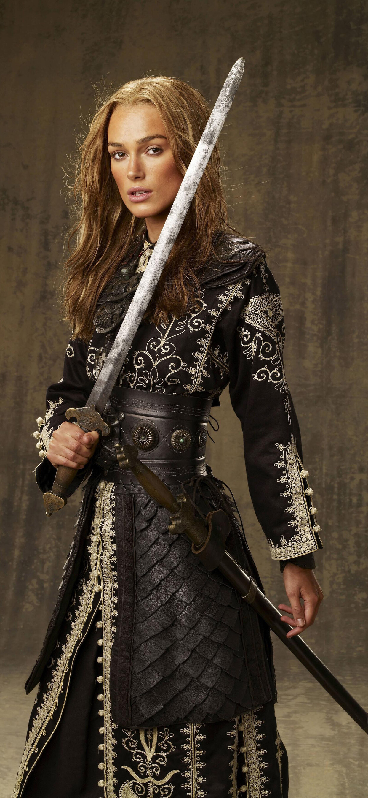 Keira Knightley, Elizabeth Swann, Pirates of the Caribbean, iPhone XS Max, 1250x2690 HD Phone