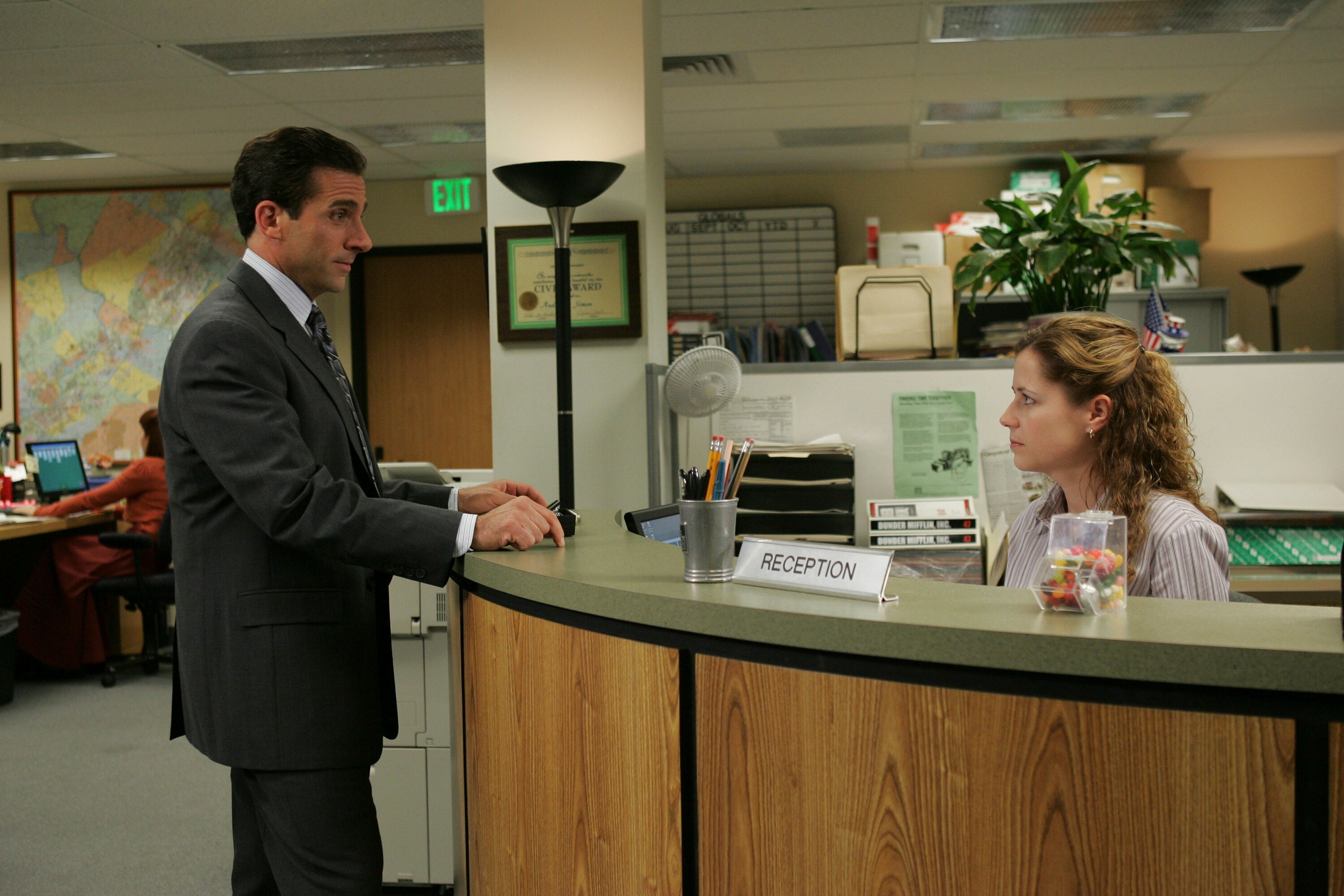 Pam and Michael, The Office Wallpaper, 3000x2010 HD Desktop