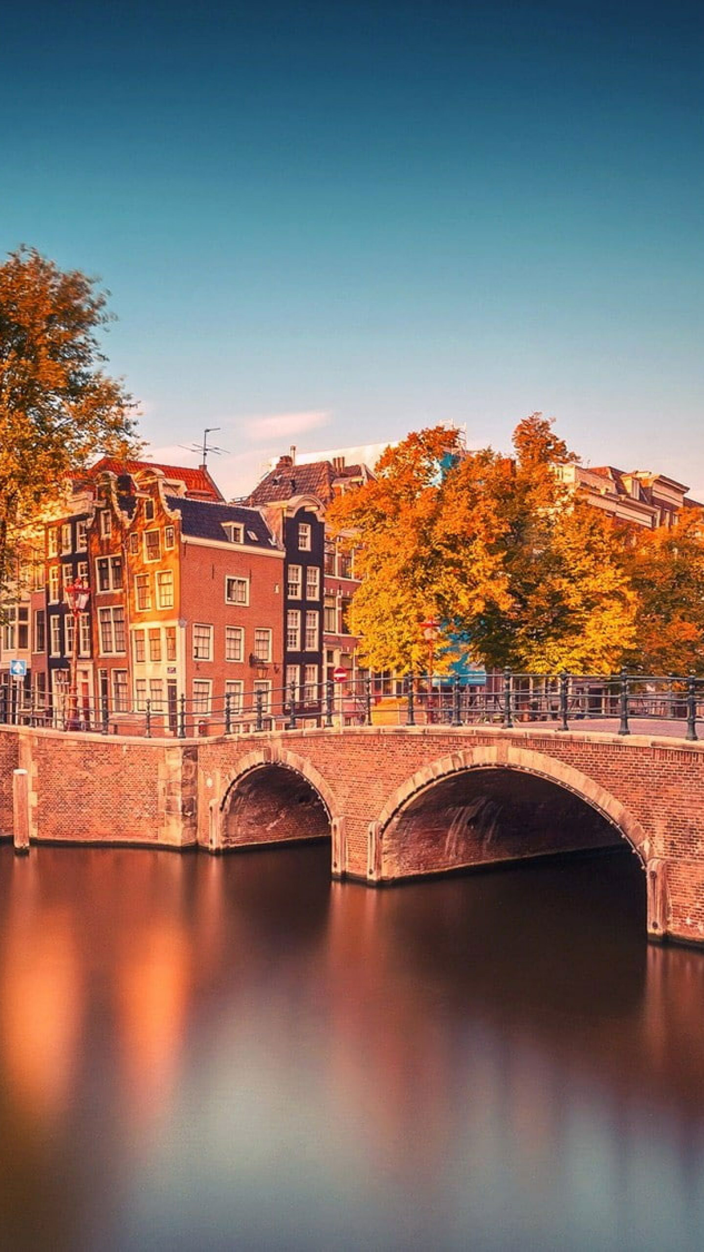 Bridge, Amsterdam Wallpaper, 1440x2560 HD Phone