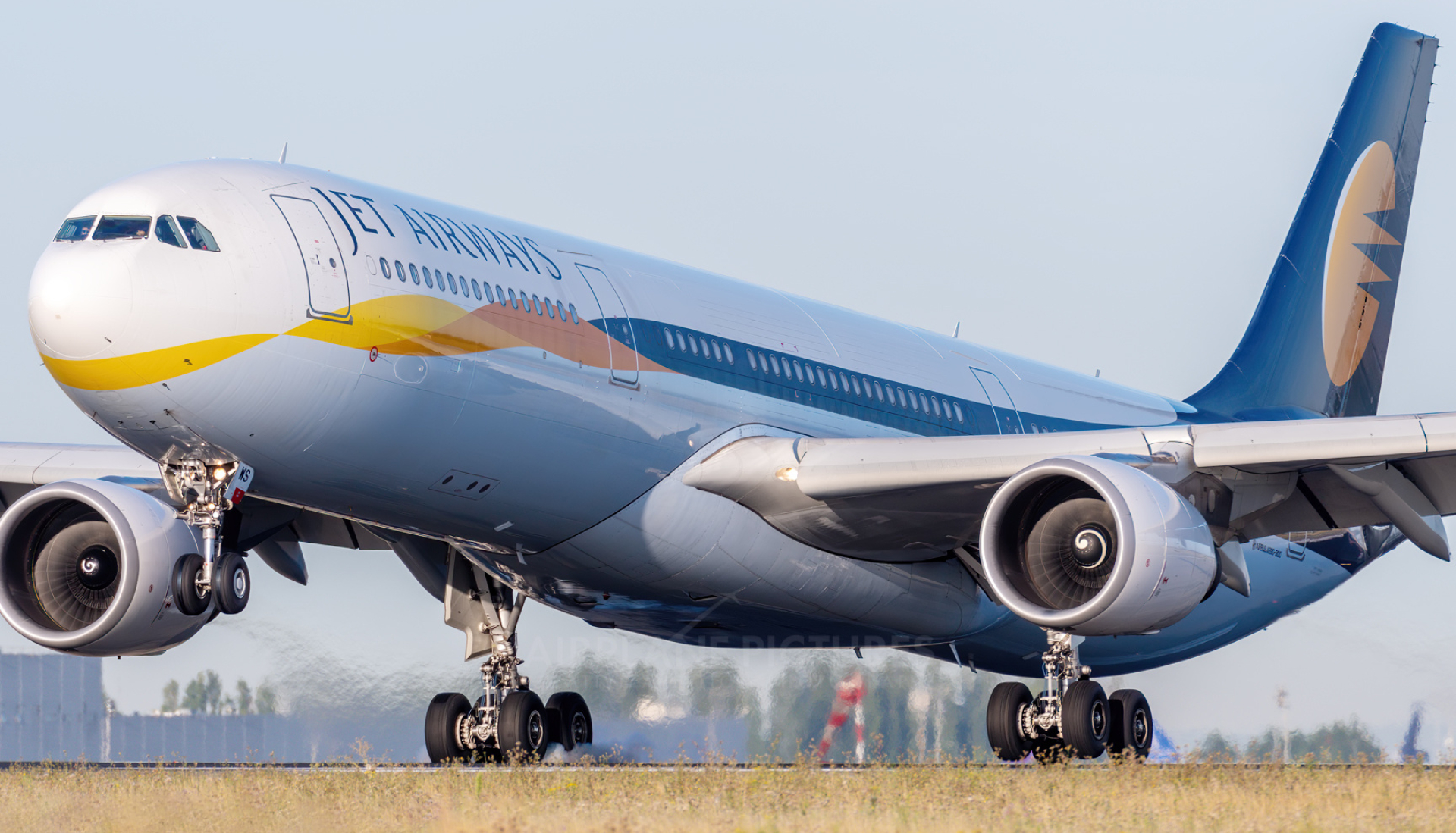 Jet Airways, VT JWS, Airbus A330-300, Paris Charles de Gaulle, 1920x1100 HD Desktop