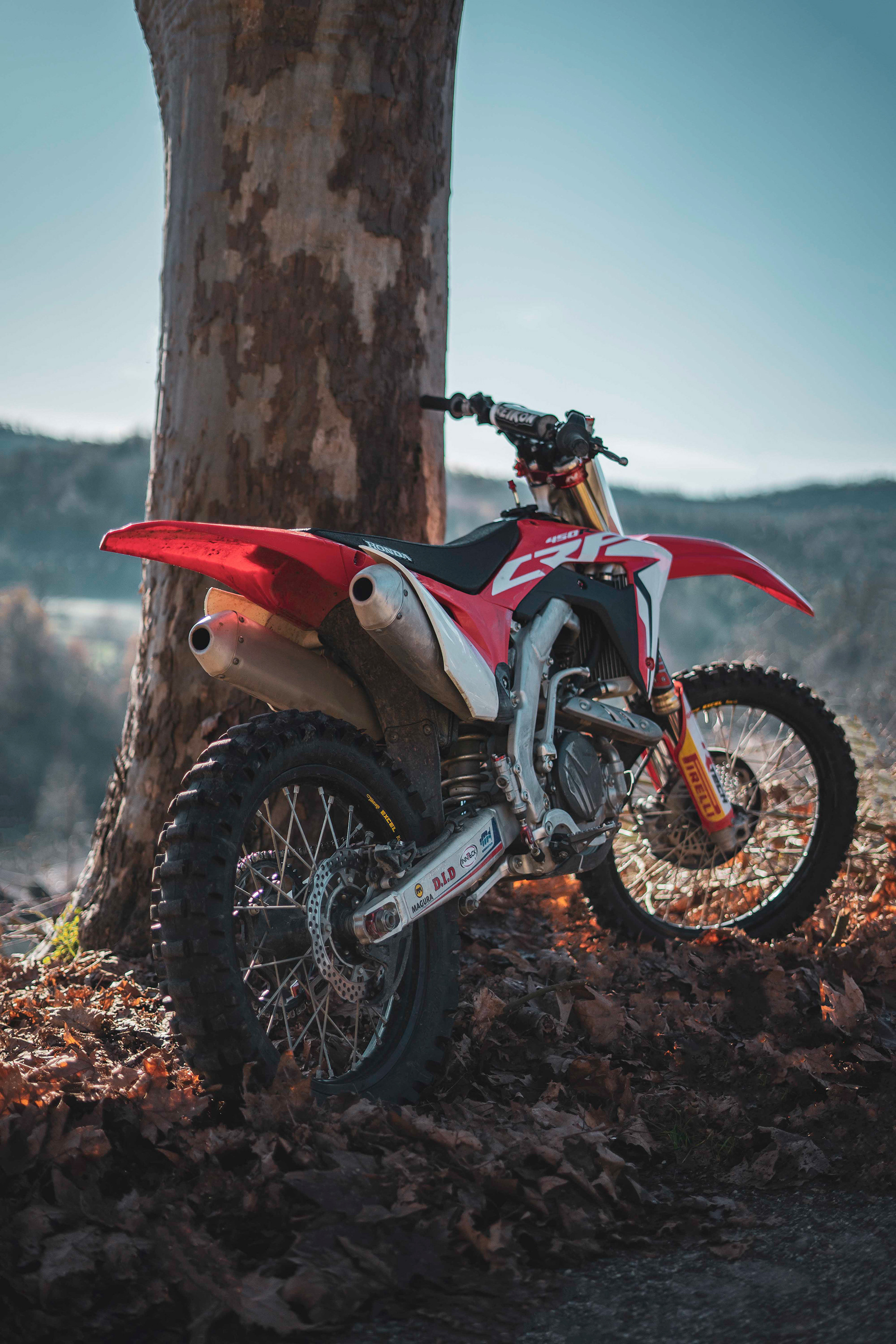 Honda CRF450R wallpapers, Motocross power, High-performance thrill, Racing dominance, 1920x2880 HD Phone