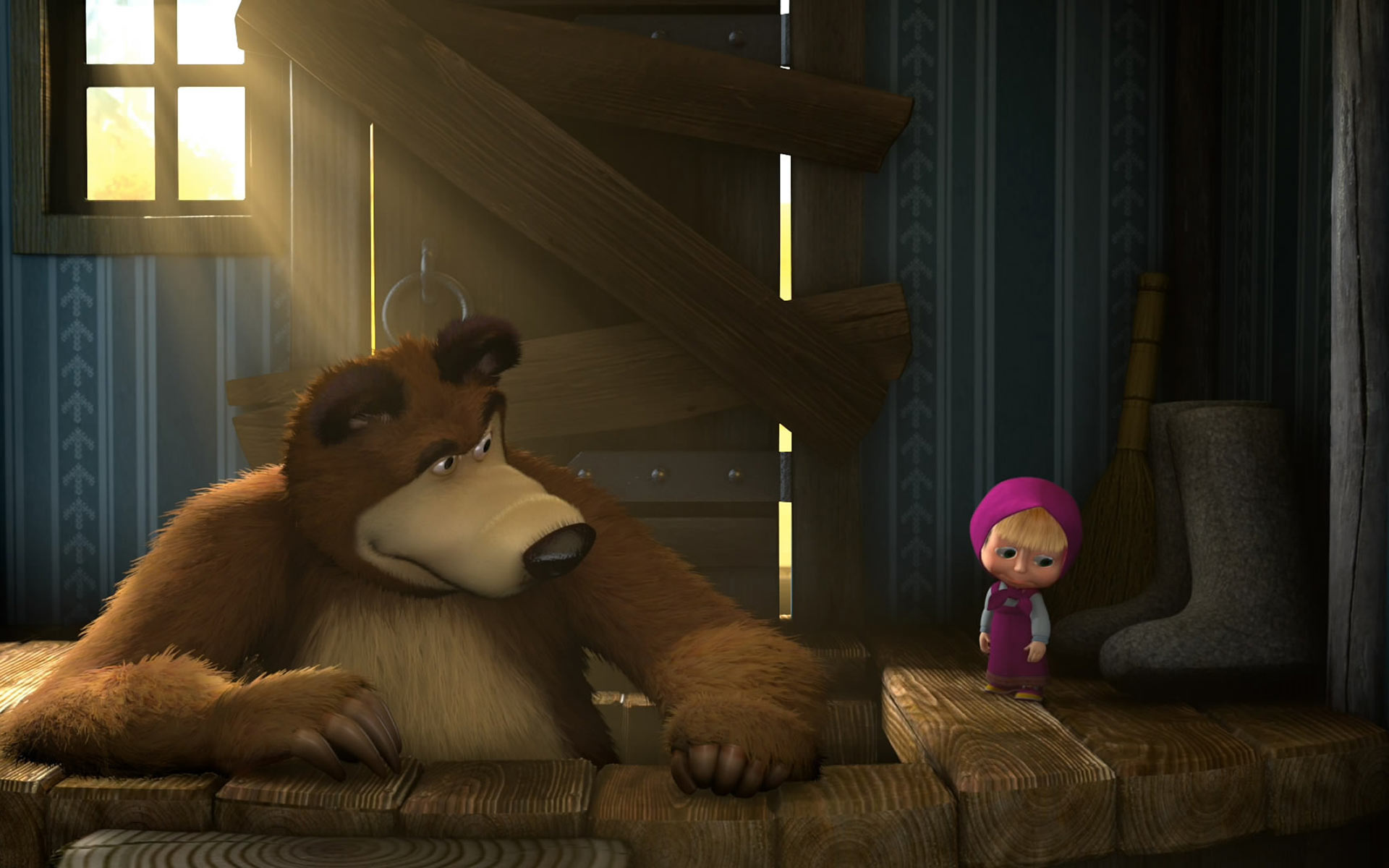 S01E02, Masha and the Bear Wallpaper, 1920x1200 HD Desktop