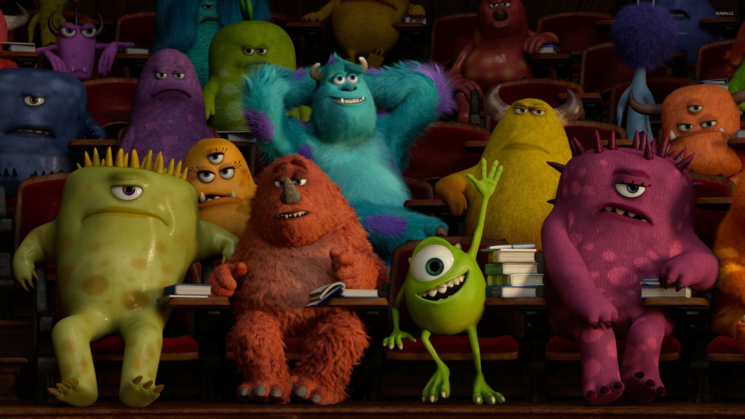 Monsters, Inc. Cartoon wallpapers, 2560x1440 HD Desktop