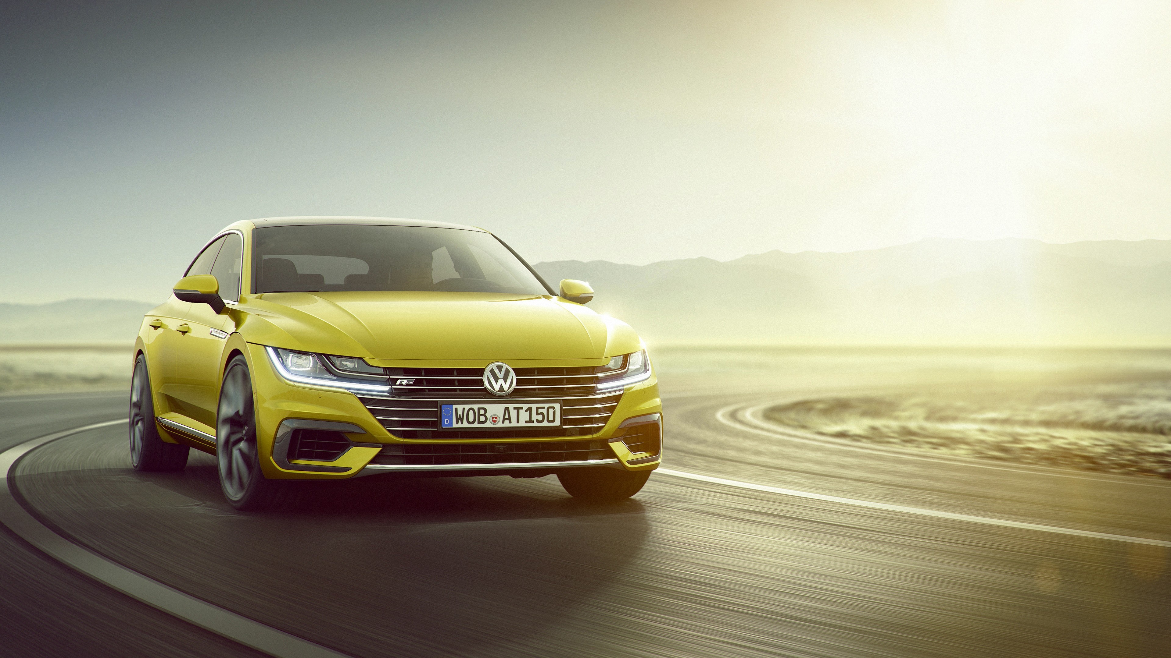 R-Line 2018, Volkswagen Arteon Wallpaper, 3840x2160 4K Desktop