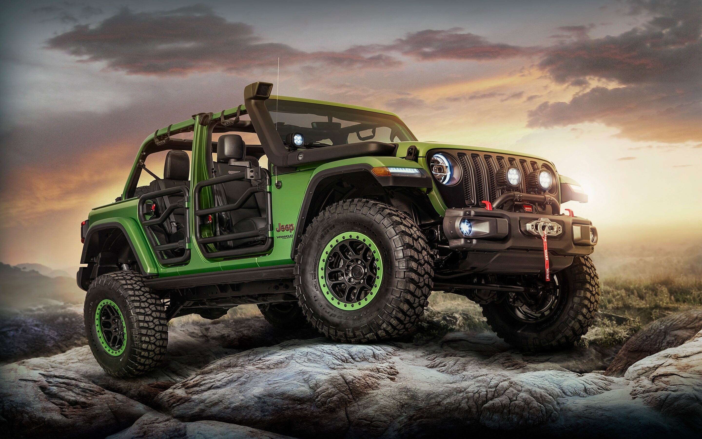 Jeep Wrangler 2018, Legendary heritage, Unmatched performance, Off-road prowess, 2880x1800 HD Desktop