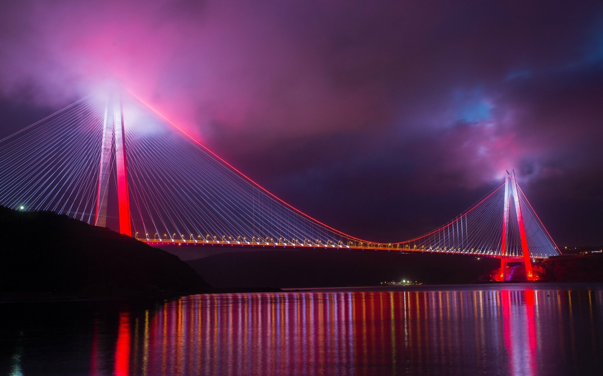 Yavuz Sultan Selim Bridge, Turkey Wallpaper, 1920x1200 HD Desktop