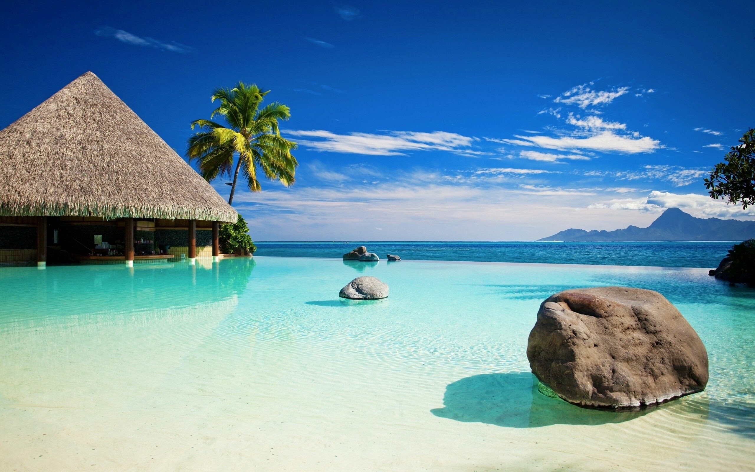 Tahiti desktop wallpapers, Breathtaking views, Serene landscapes, Natural wonders, 2560x1600 HD Desktop