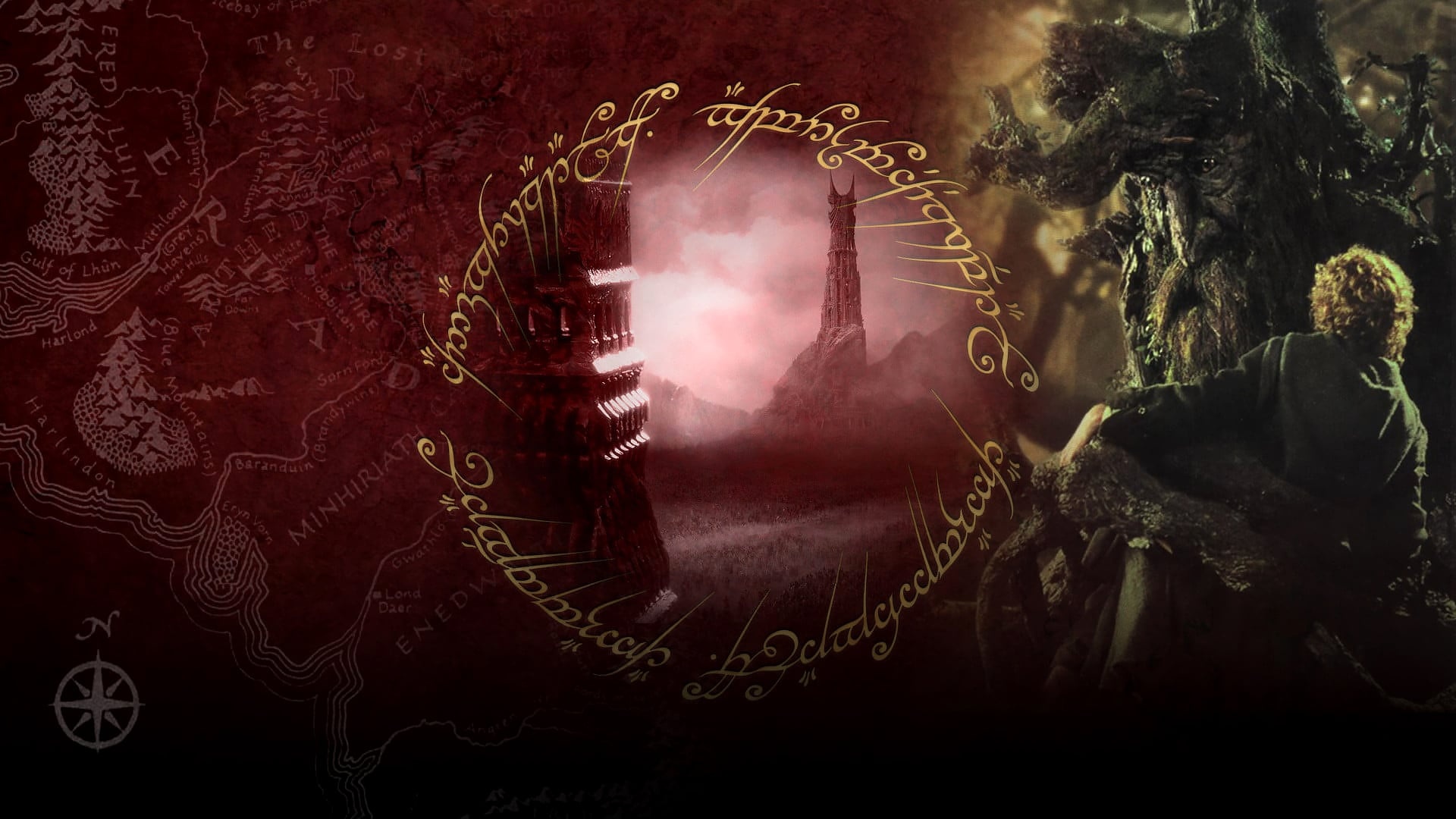 The Lord of the Rings: The Two Towers, Fangorn Wallpaper, 1920x1080 Full HD Desktop