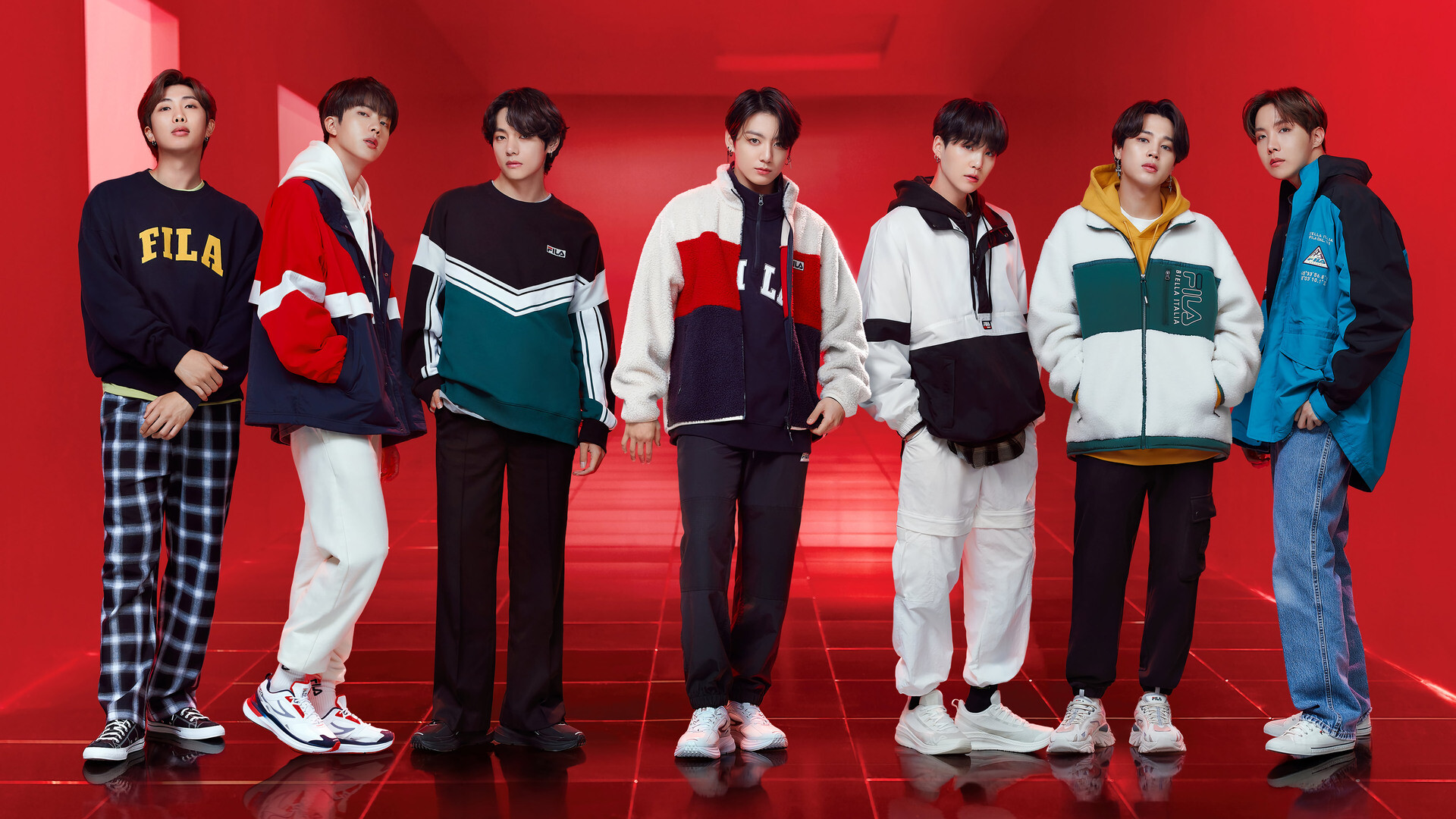 BTS Fila 2020, BTS Wallpaper, 1920x1080 Full HD Desktop