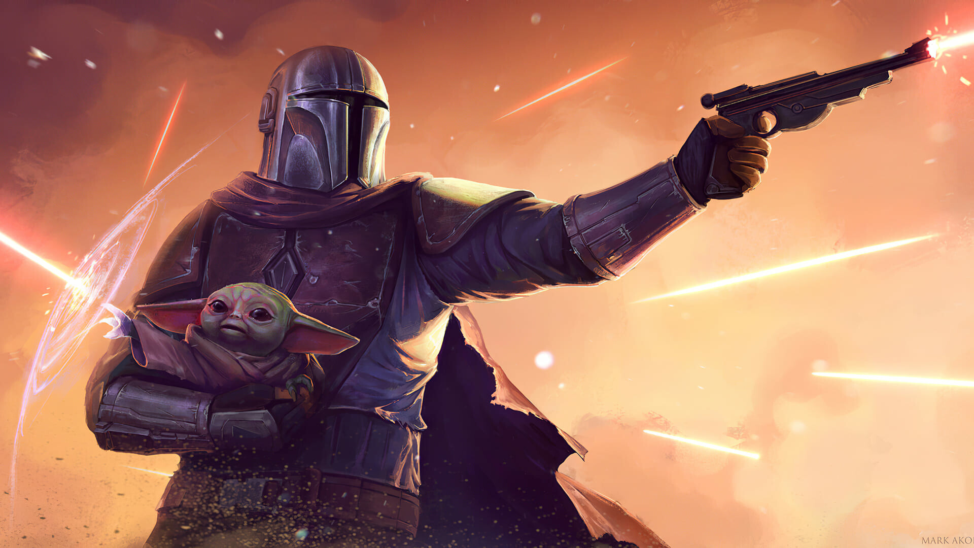 The Mandalorian, Top quality wallpapers, Download 2022, Stunning visuals, 1920x1080 Full HD Desktop