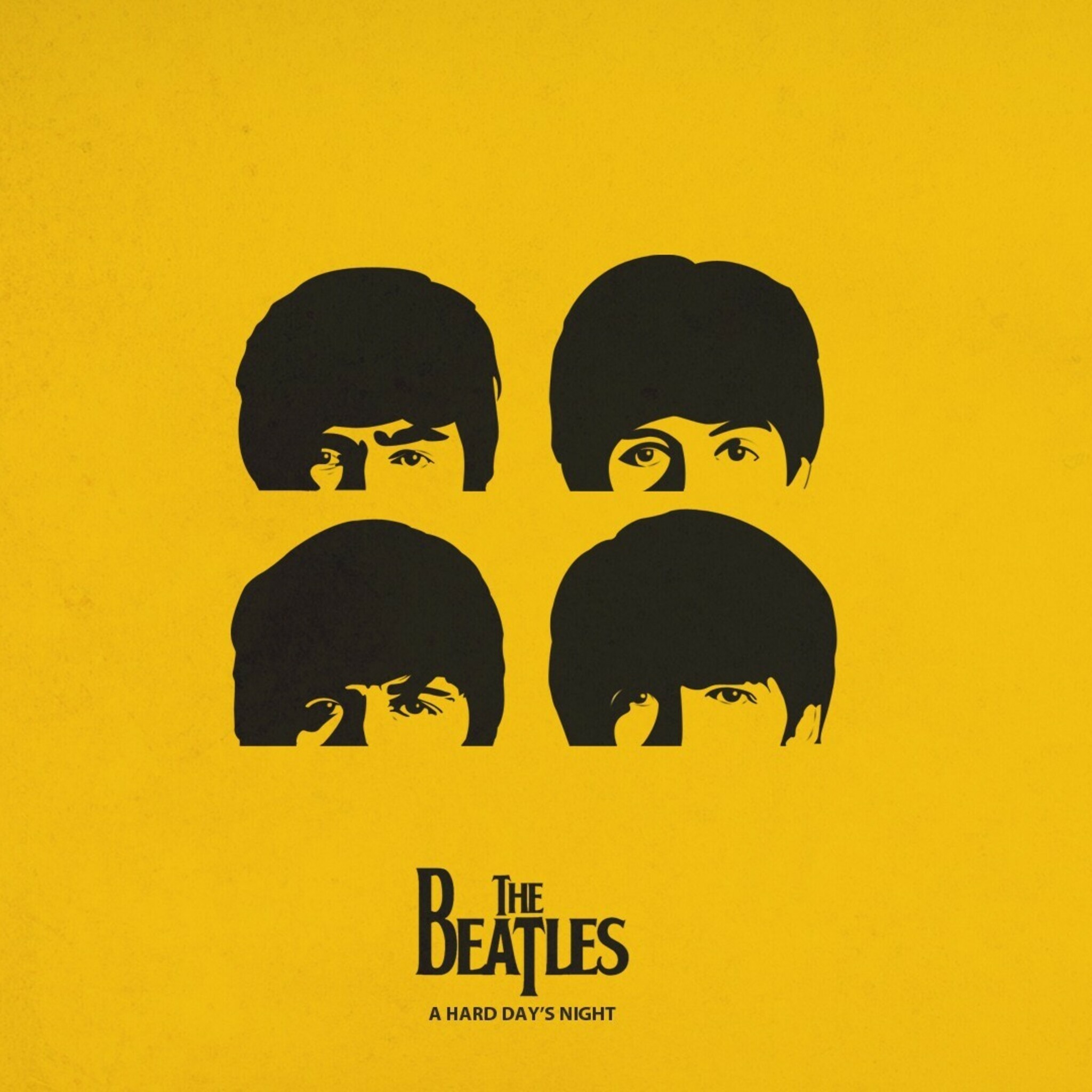 The Beatles minimalism, iPad wallpaper, High-quality images, Simple and elegant, 2050x2050 HD Phone