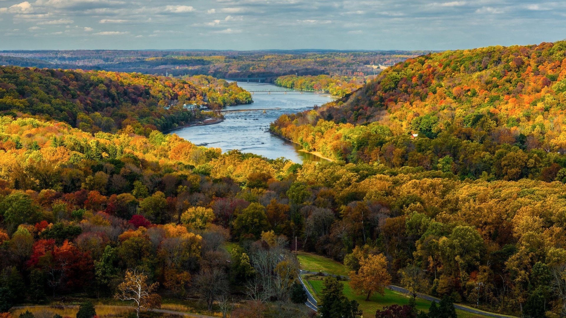 Pennsylvania travels, Pennsylvania fall wallpapers, 1920x1080 Full HD Desktop