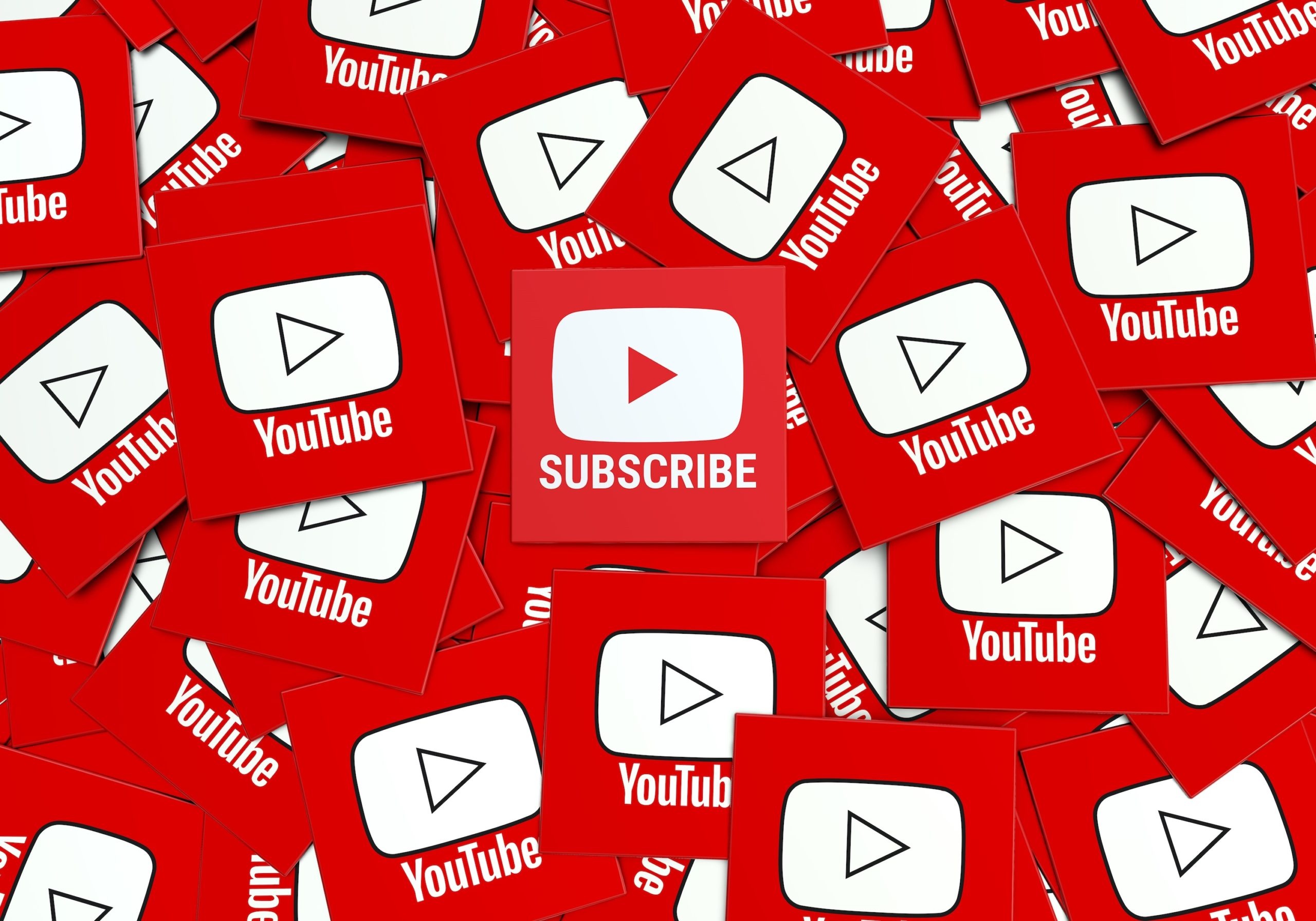 Subscribe button, YouTube Wallpaper, 2560x1800 HD Desktop