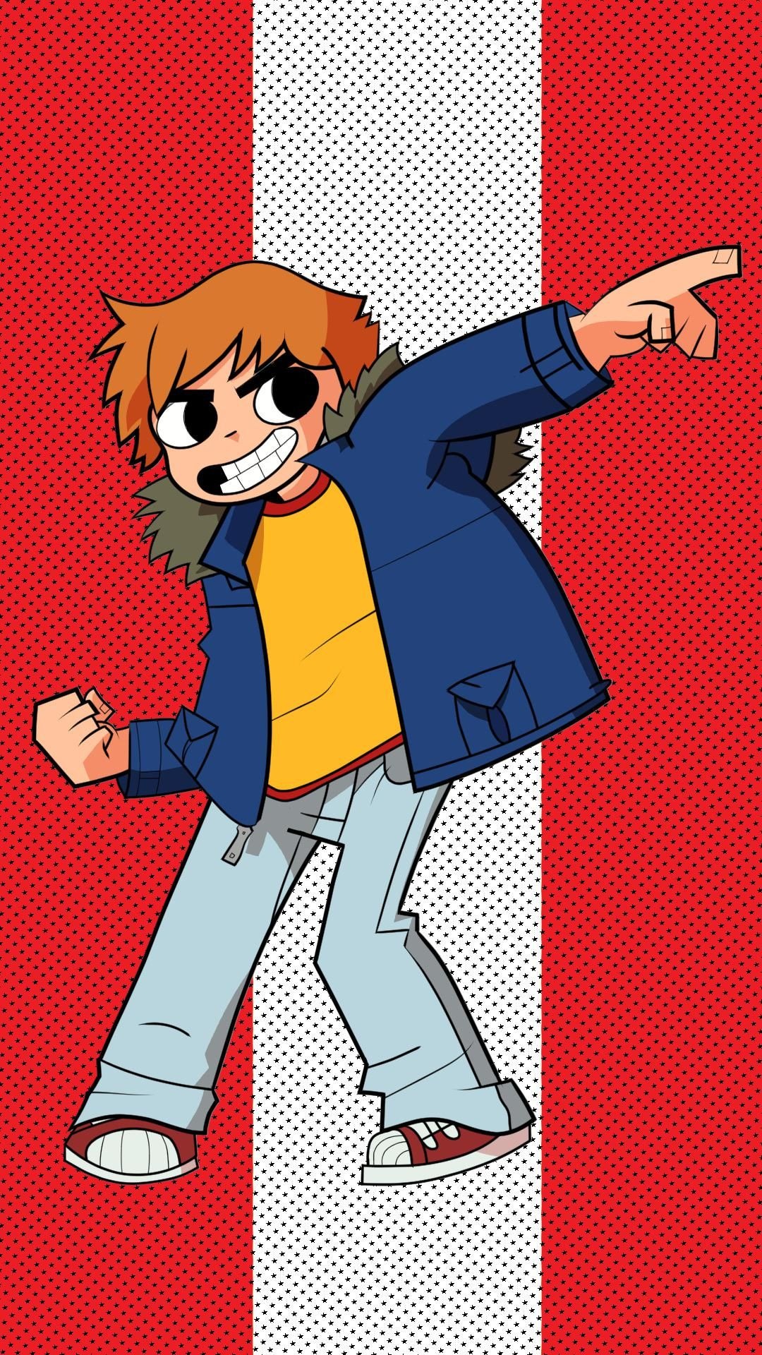 Scott Pilgrim, Movies, Share, Scott Pilgrim art, 1080x1920 Full HD Phone