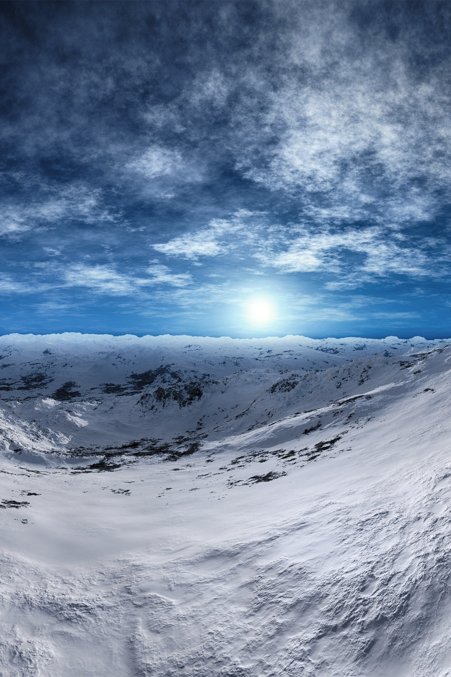 Tundra arctic mountains, Sunny day, 1440x2960 wallpaper, 1440x2160 HD Phone