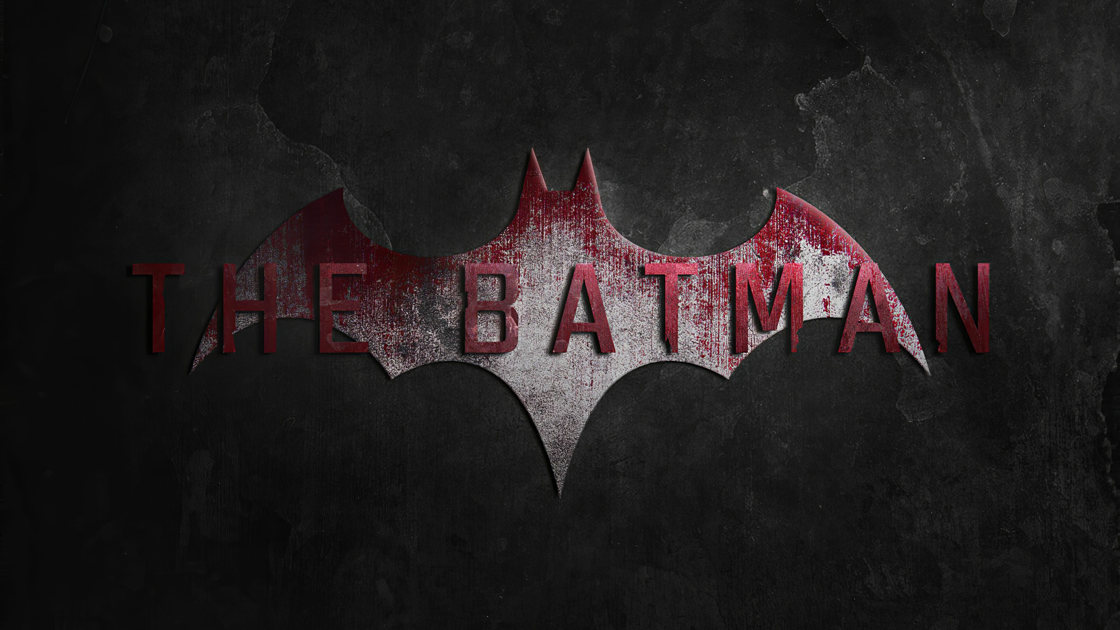 Logo, The Batman Wallpaper, 3840x2160 4K Desktop