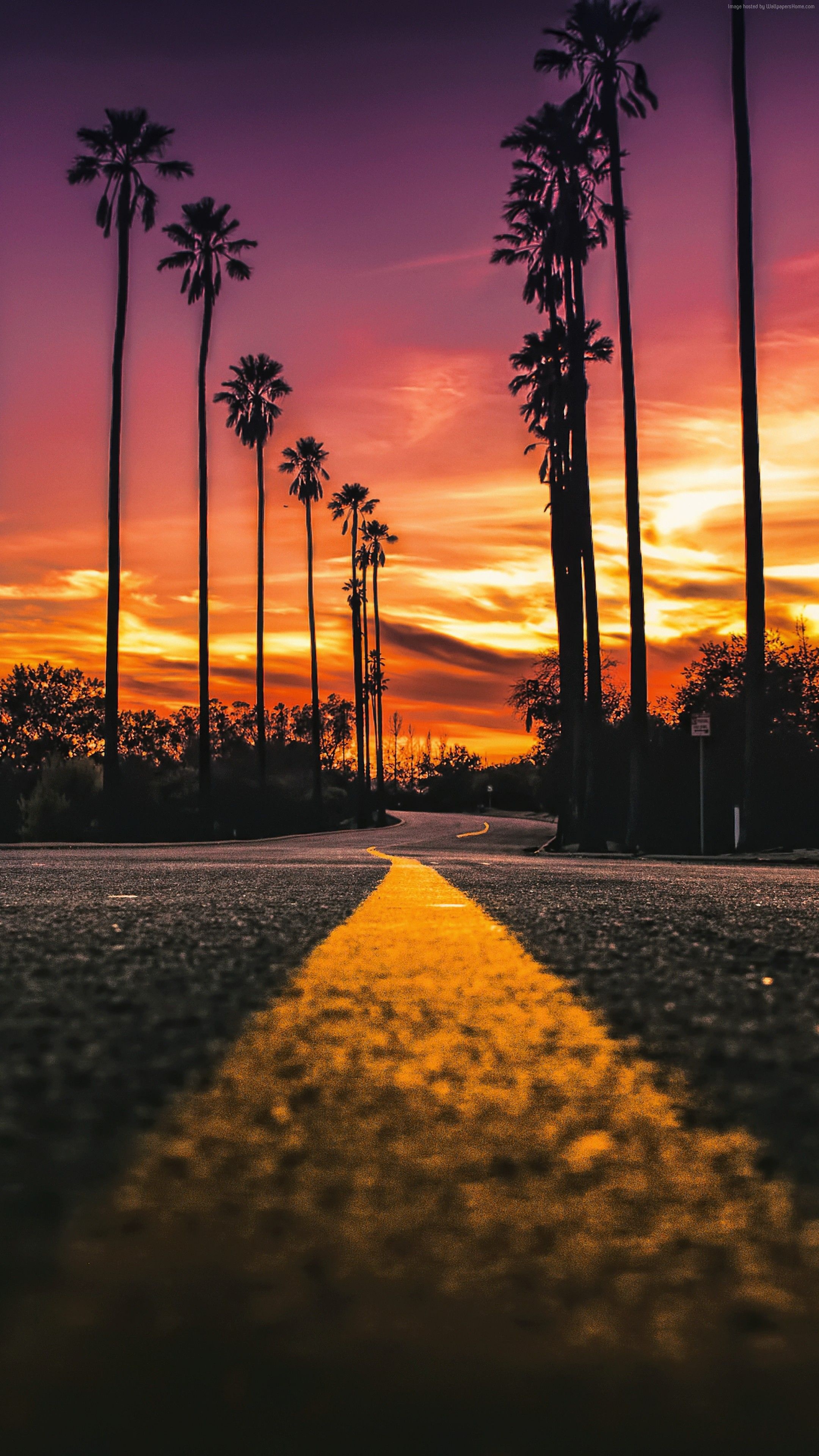 Mesmerizing sunset, California landscape, Jaw-dropping beauty, Natural scenery, 2160x3840 4K Phone