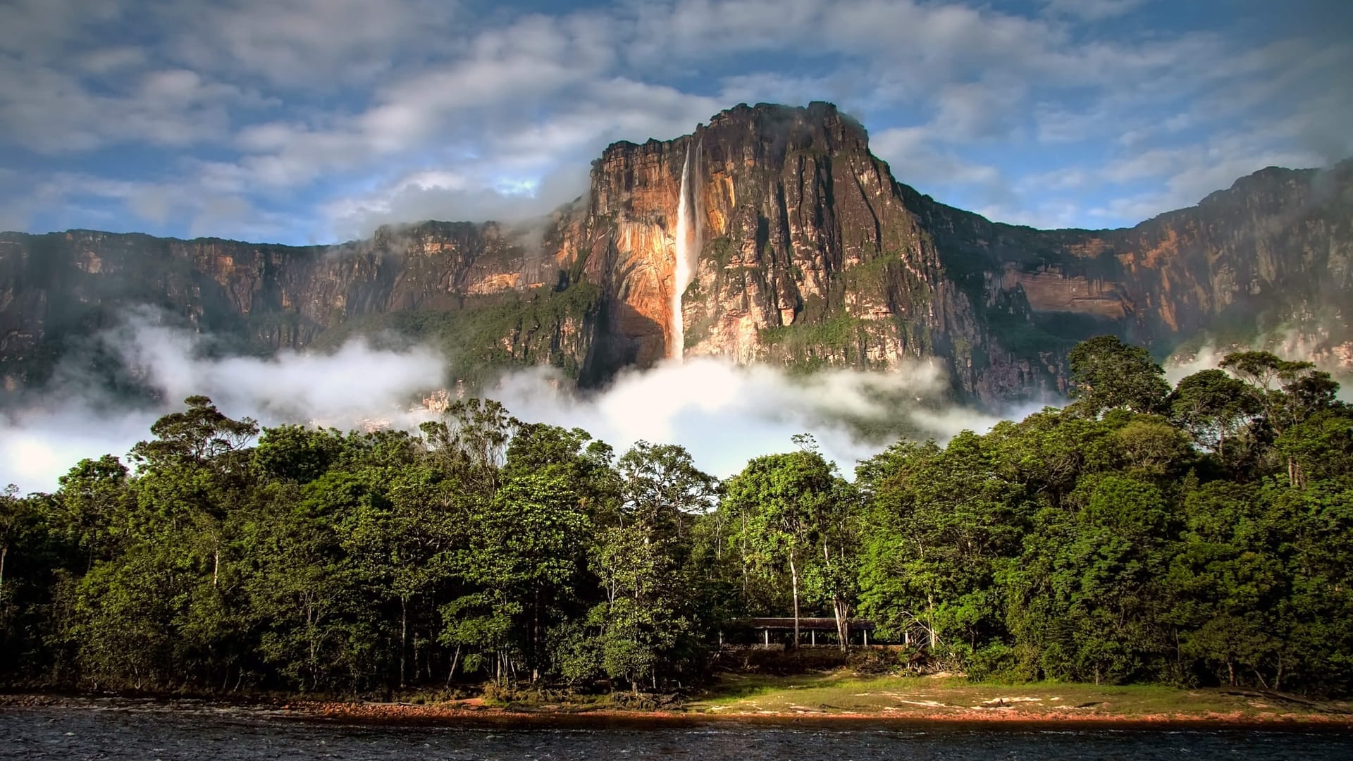 Canaima National Park, Angel falls, Theme for Windows, Travels, 1920x1080 Full HD Desktop