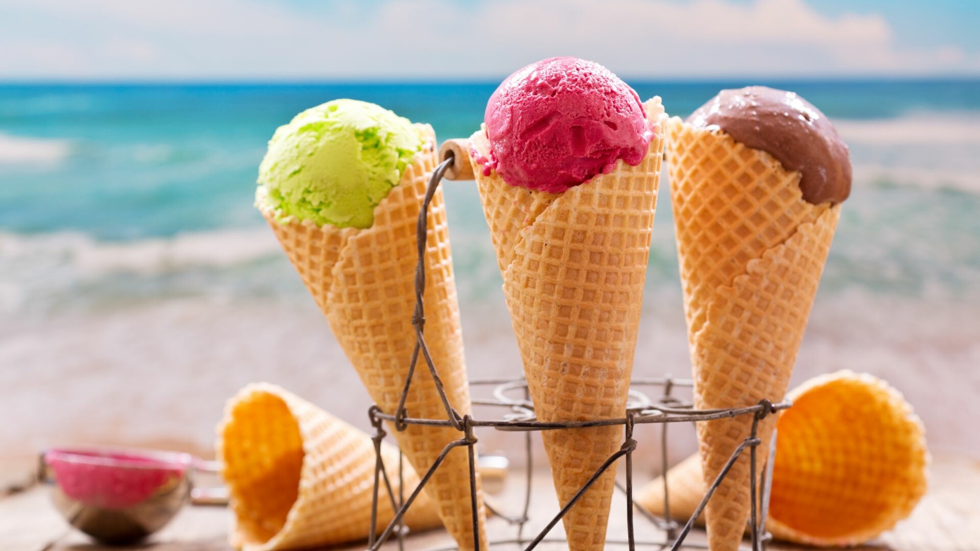 Ice cream, Summer Wallpaper, 1920x1080 Full HD Desktop