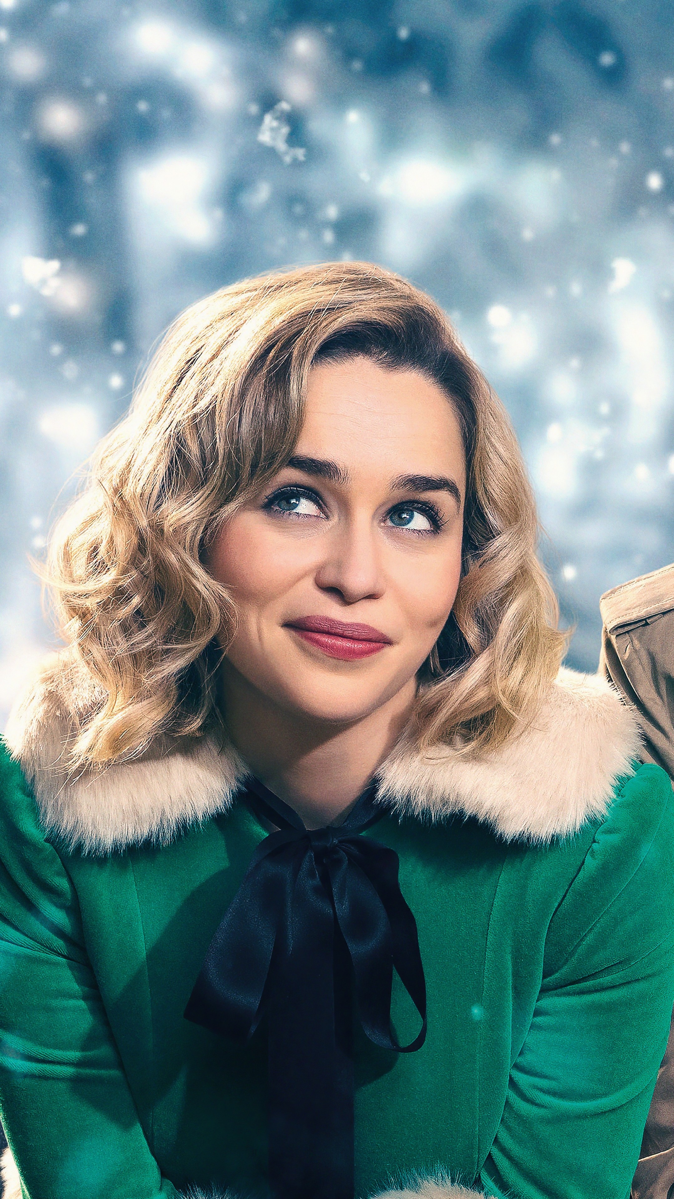 Last Christmas, Emilia Clarke Wallpaper, 2160x3840 4K Phone